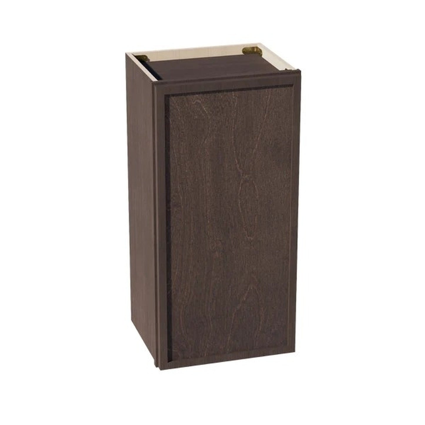 Slim Shaker Wall Cabinet 15" (W1530) · Slim - Mocha - Hero
