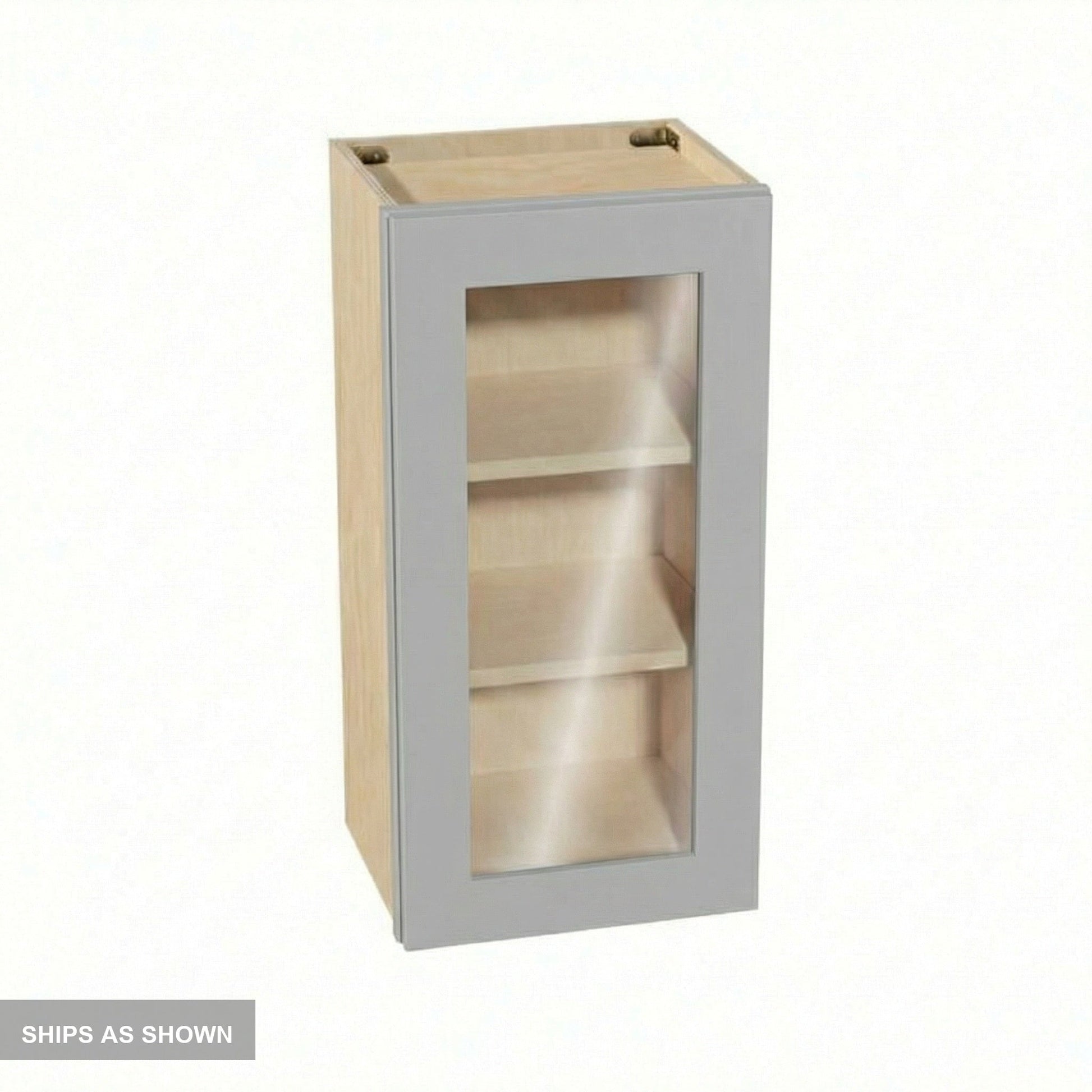 Shaker Glass Door Wall Cabinet 15" (W1530GD) · Ardelle