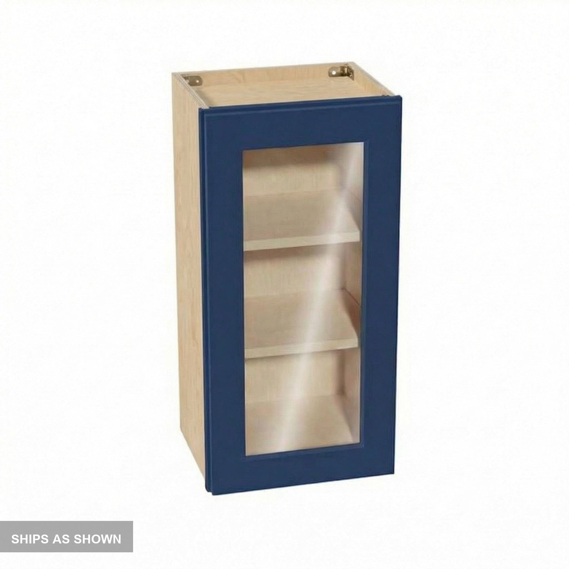 Shaker Glass Door Wall Cabinet 15" (W1530GD) · Ardelle