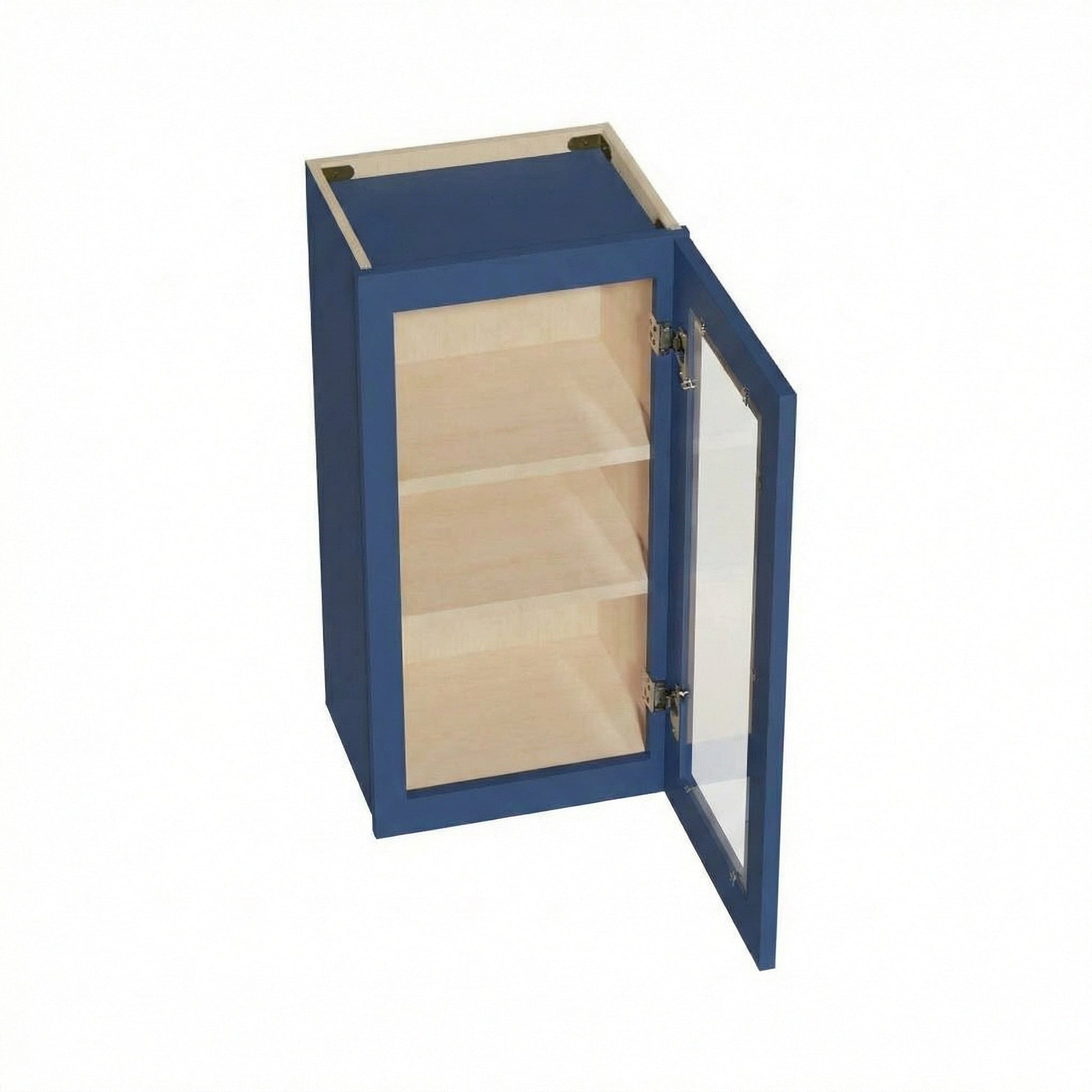 Shaker Glass Door Wall Cabinet 15" (W1530GD) · Ardelle