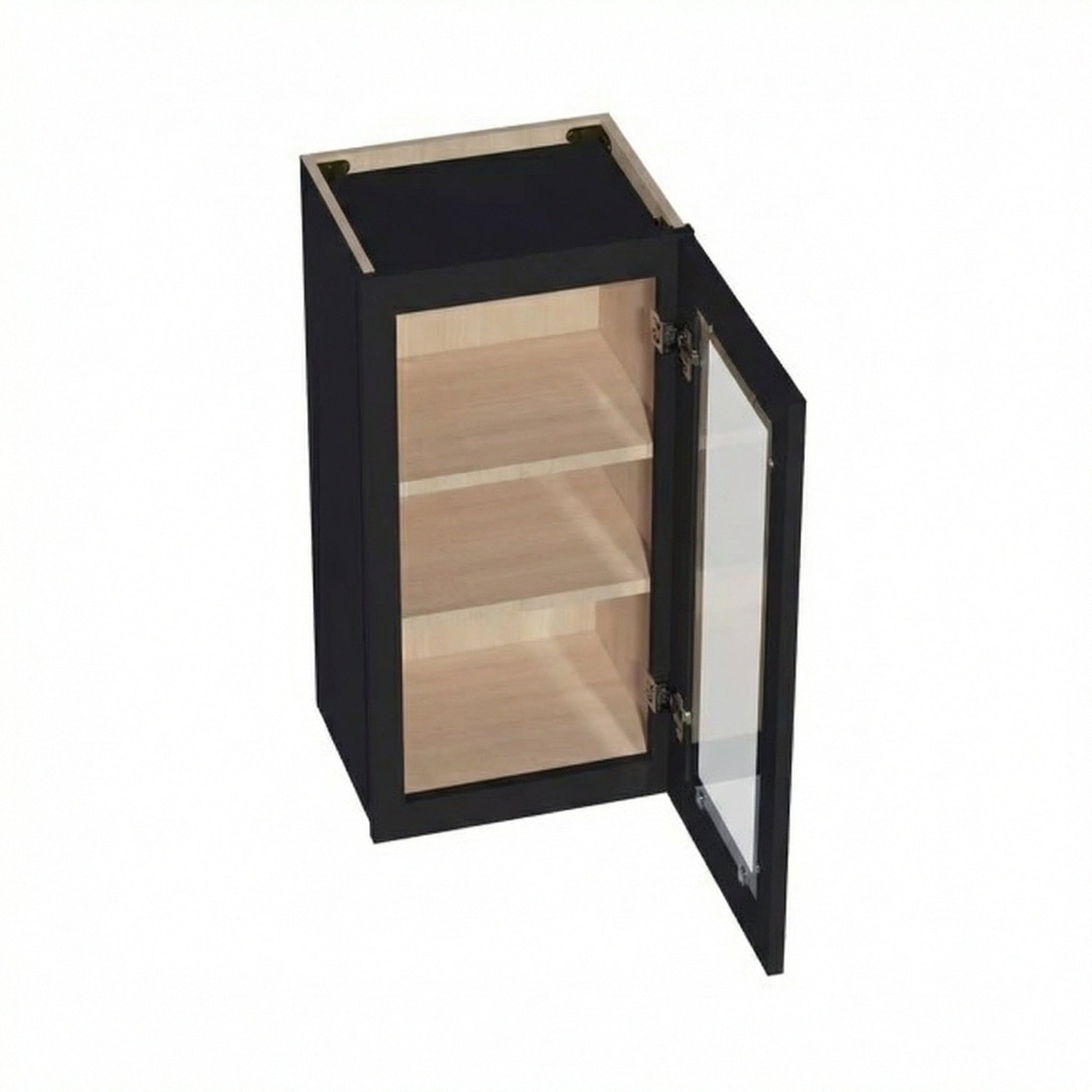Shaker Glass Door Wall Cabinet 15" (W1530GD) · Ardelle