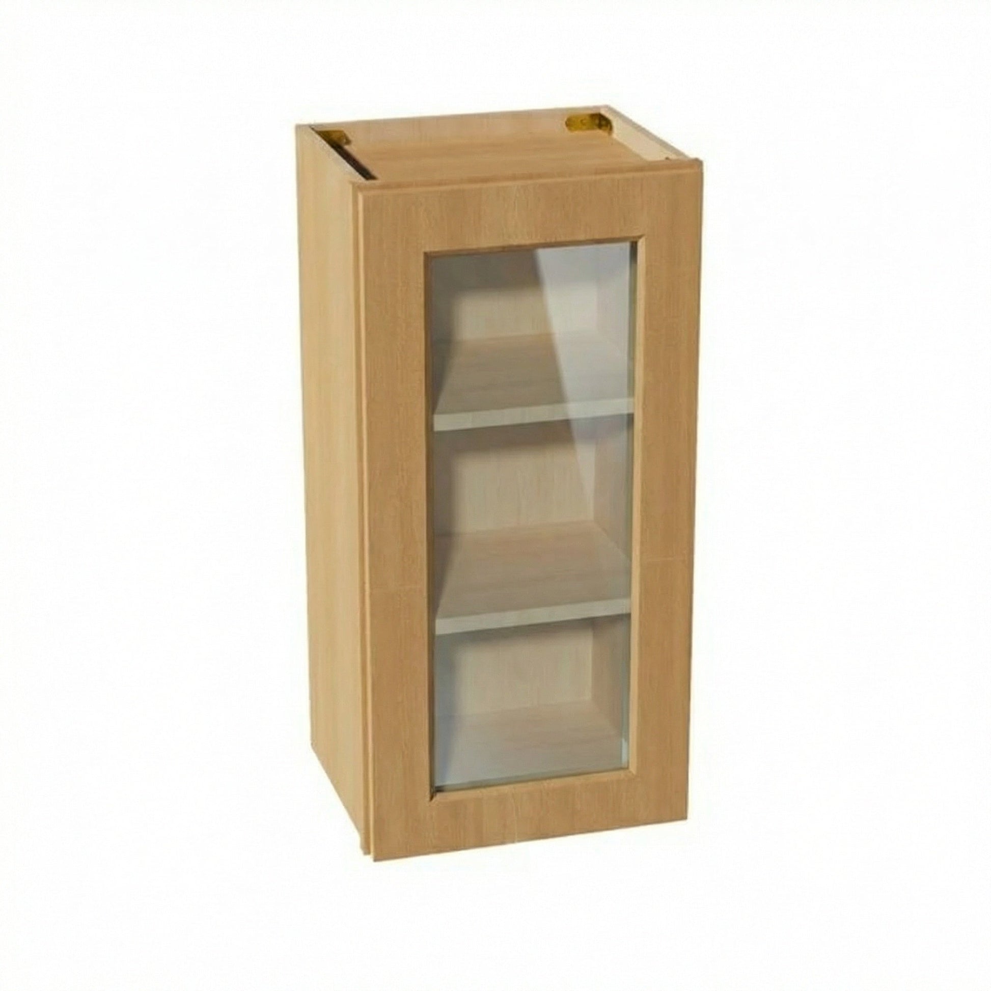 Shaker Glass Door Wall Cabinet 15" (W1530GD) · Ardelle