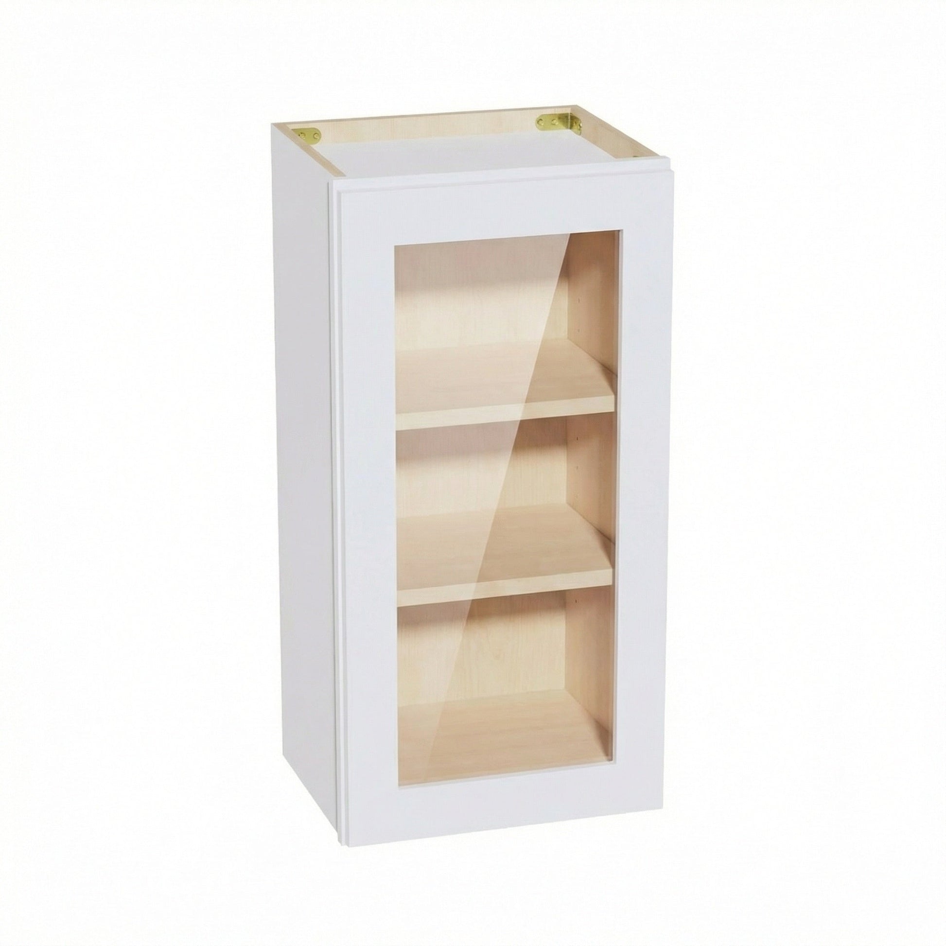 Shaker Glass Door Wall Cabinet 15" (W1530GD) · Ardelle
