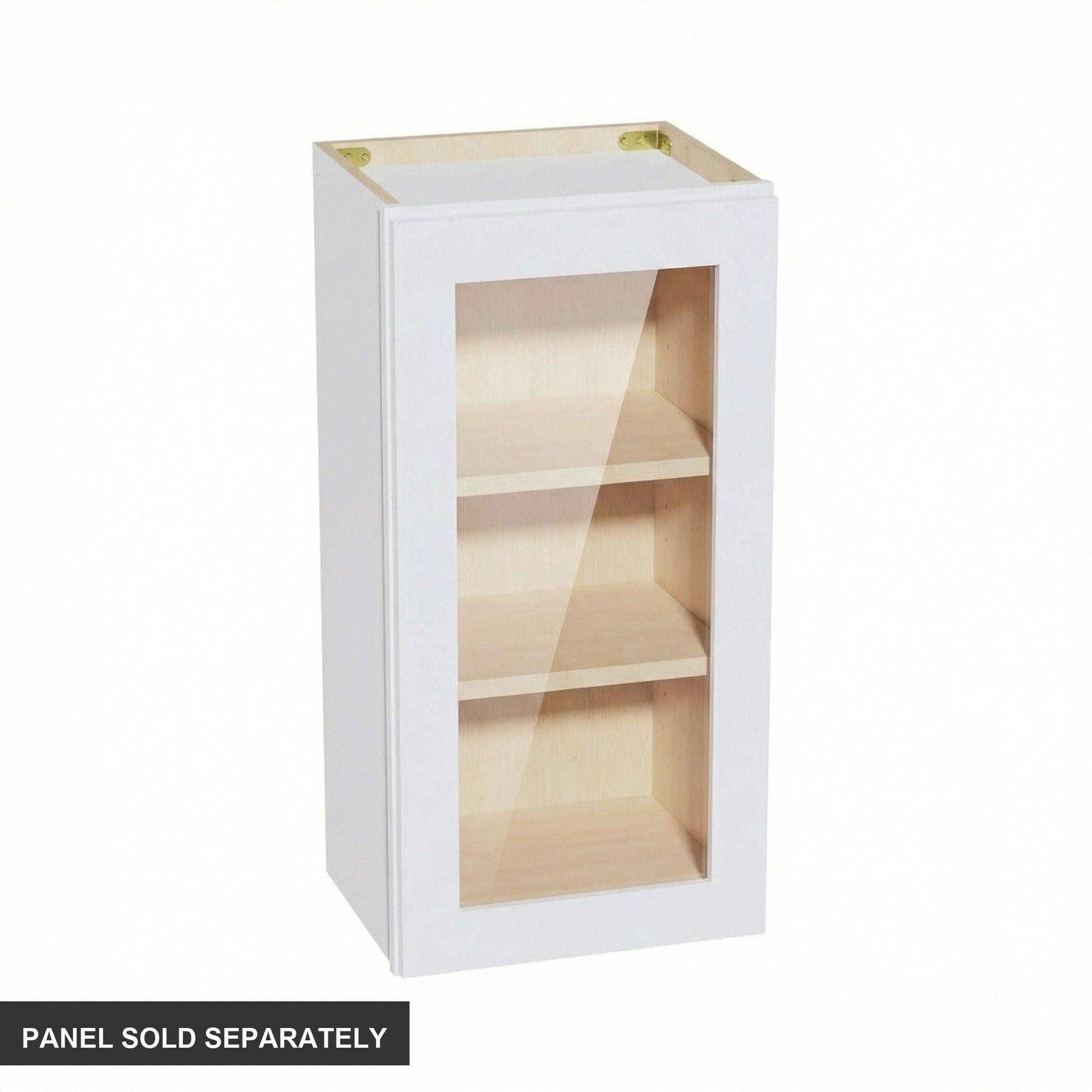 Shaker Glass Door Wall Cabinet 15" (W1530GD) · Ardelle