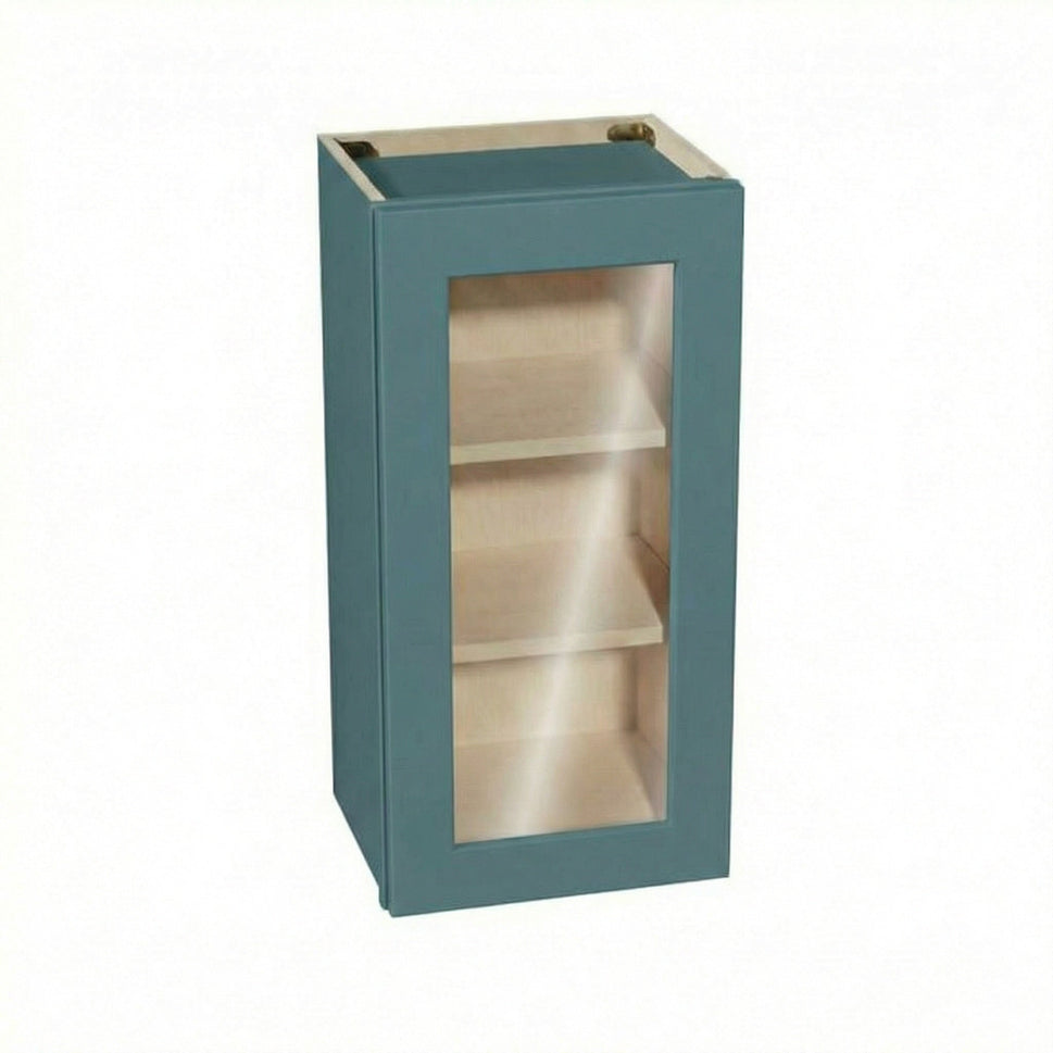 Shaker Glass Door Wall Cabinet 15" (W1530GD) · Tallis