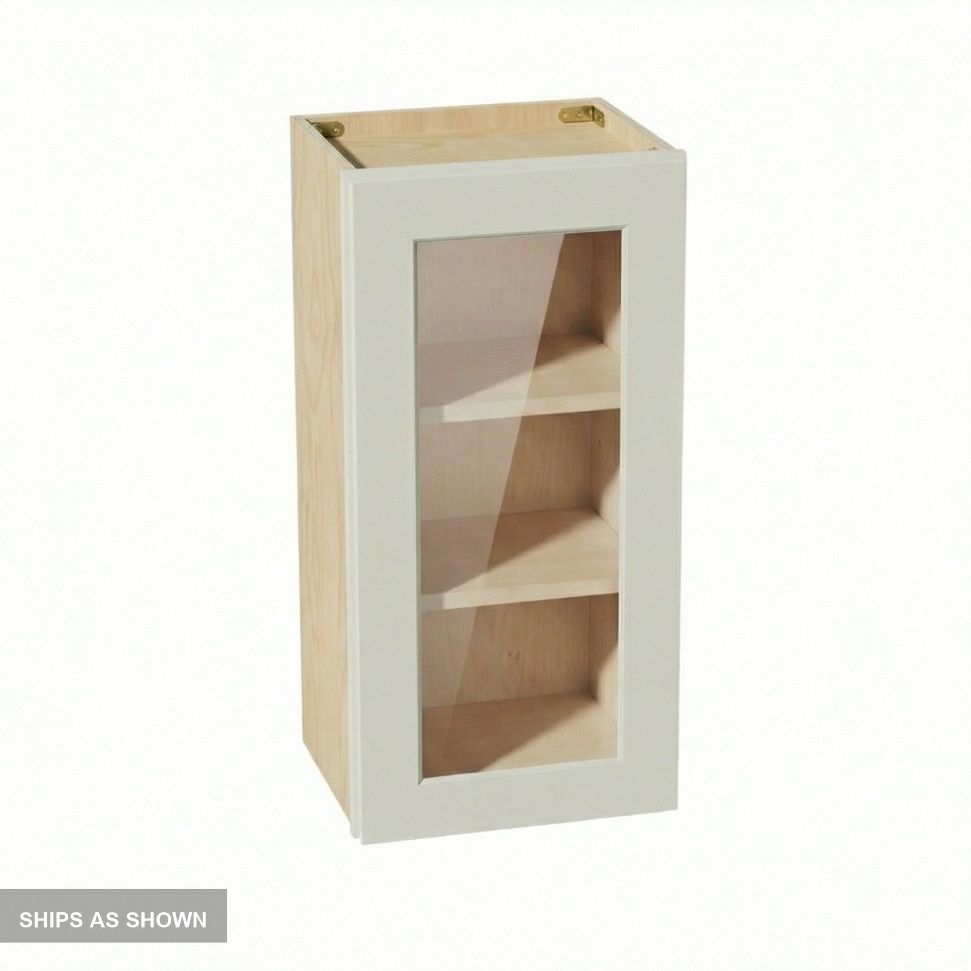 Shaker Glass Door Wall Cabinet 15" (W1530GD) · Tallis