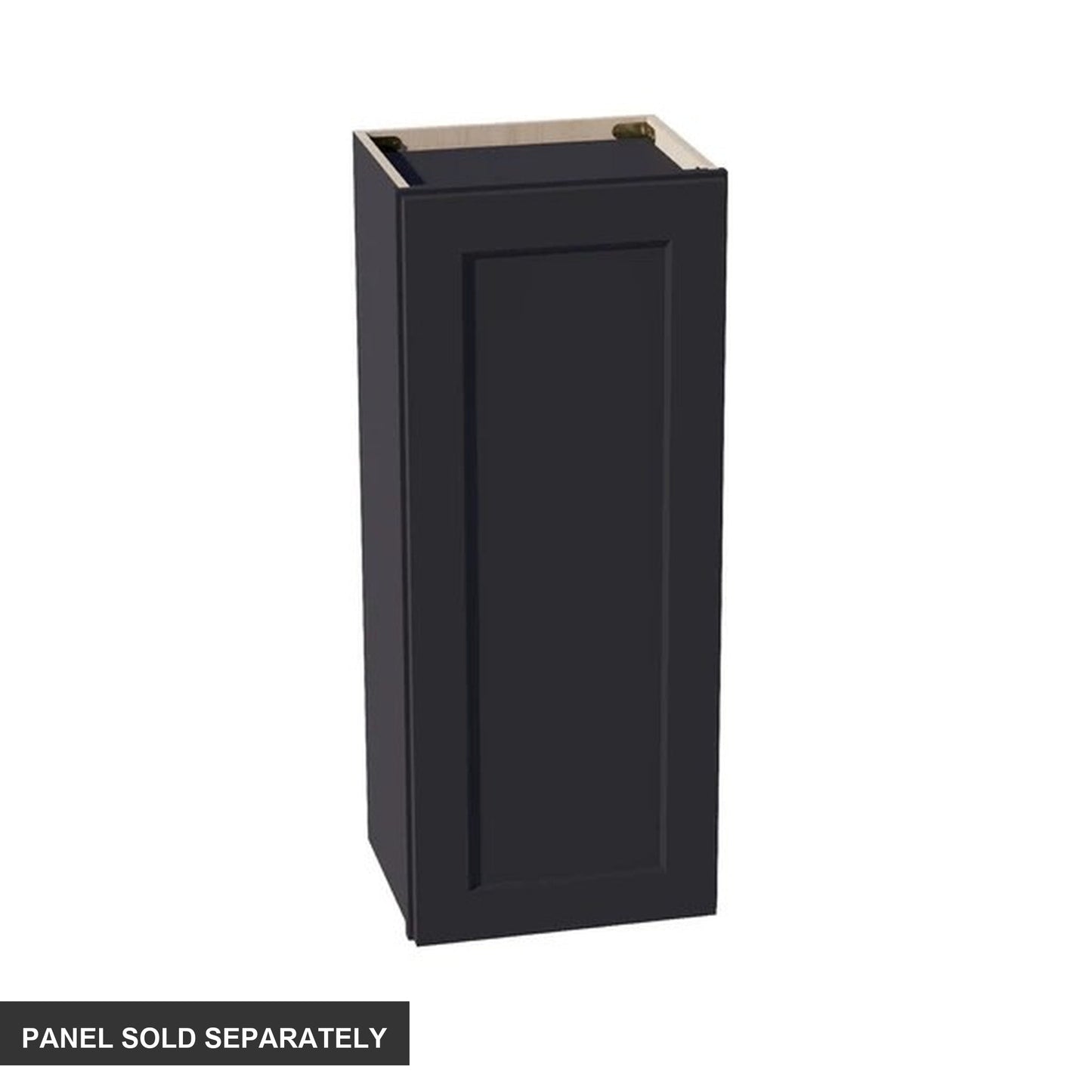 Shaker Wall Cabinet 15" (W1536) · Ardelle - Ebony - Product