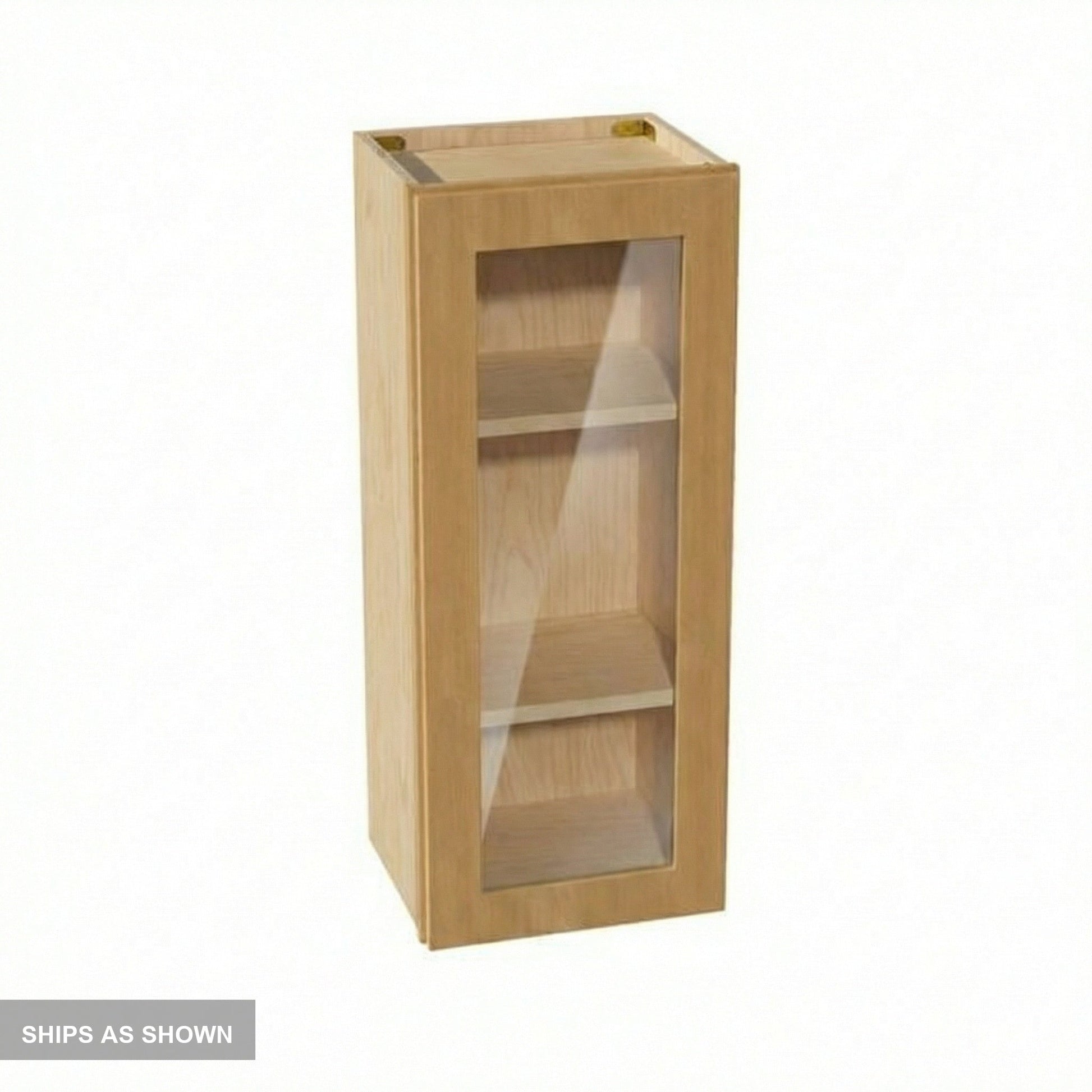Shaker Glass Door Wall Cabinet 15" (W1536GD) · Ardelle