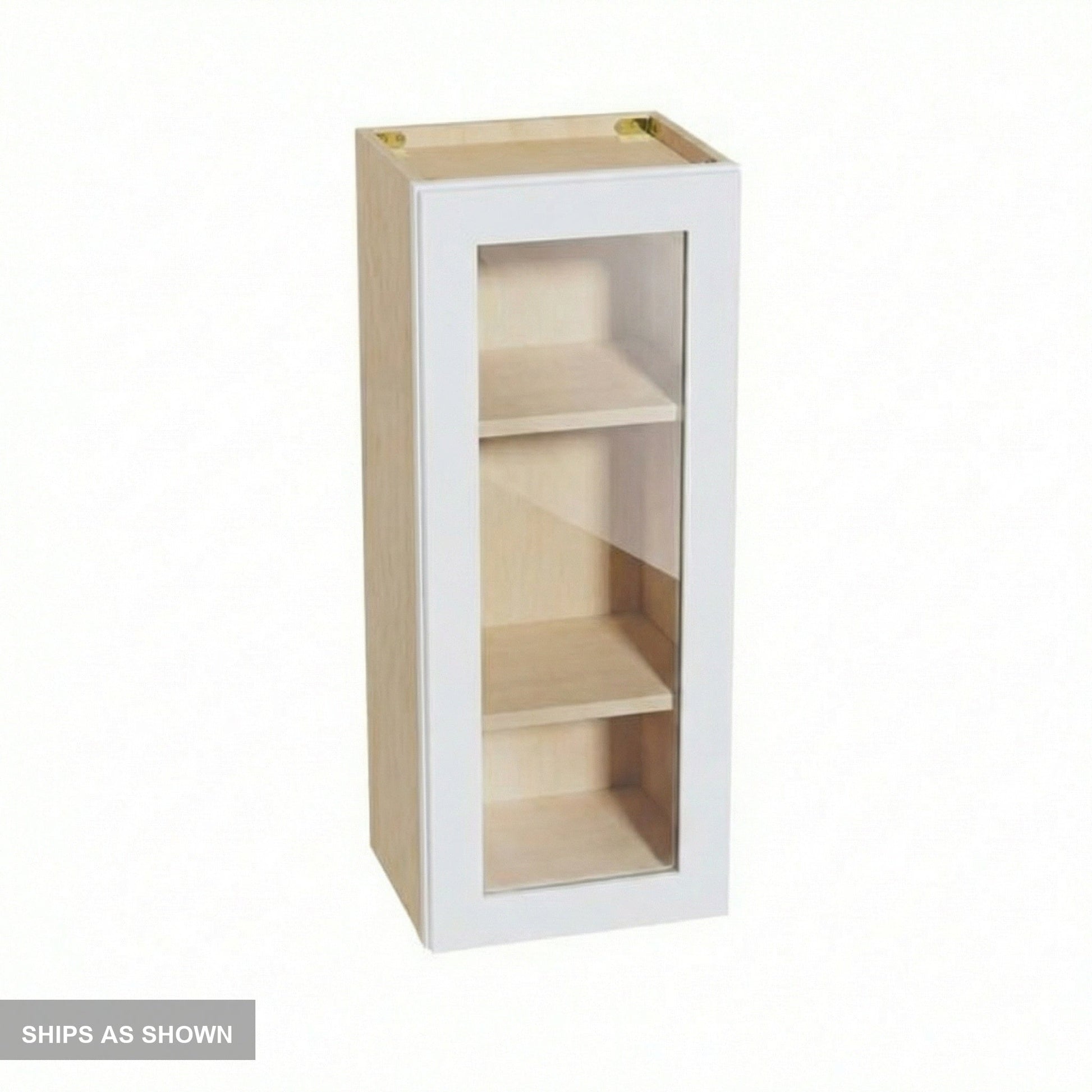 Shaker Glass Door Wall Cabinet 15" (W1536GD) · Ardelle
