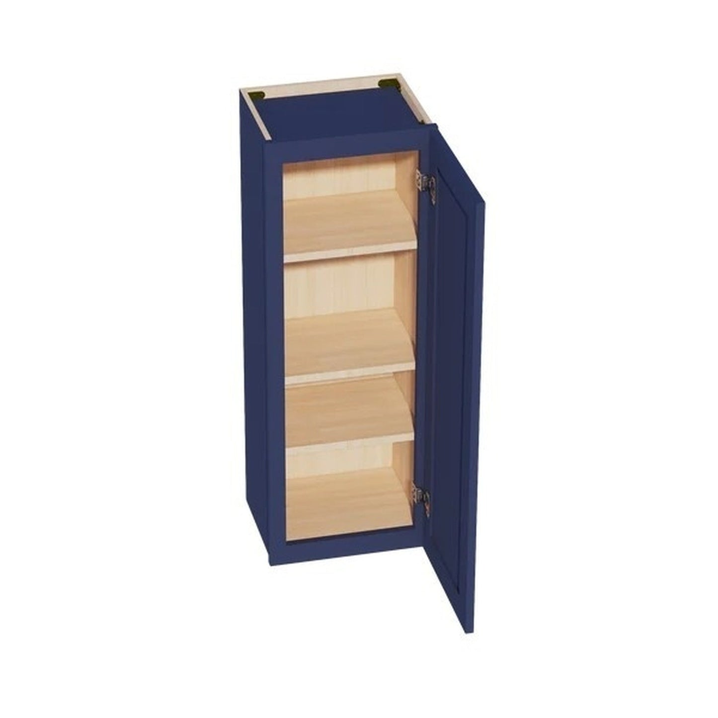 Shaker Wall Cabinet 15" (W1542) · Ardelle - Blue - Interior