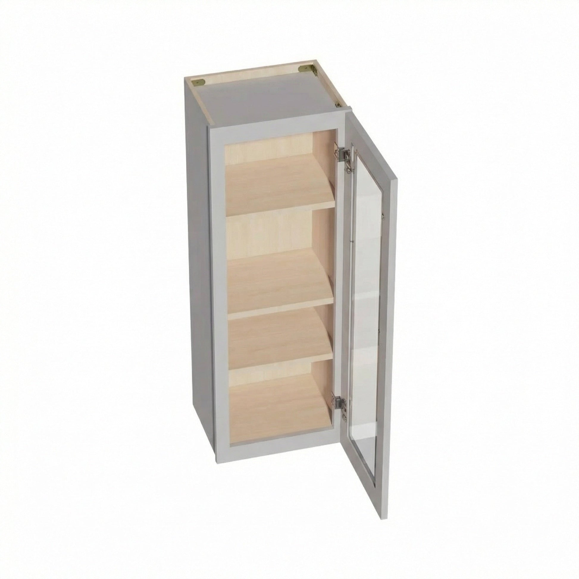 Shaker Glass Door Wall Cabinet 15" (W1542GD) · Ardelle