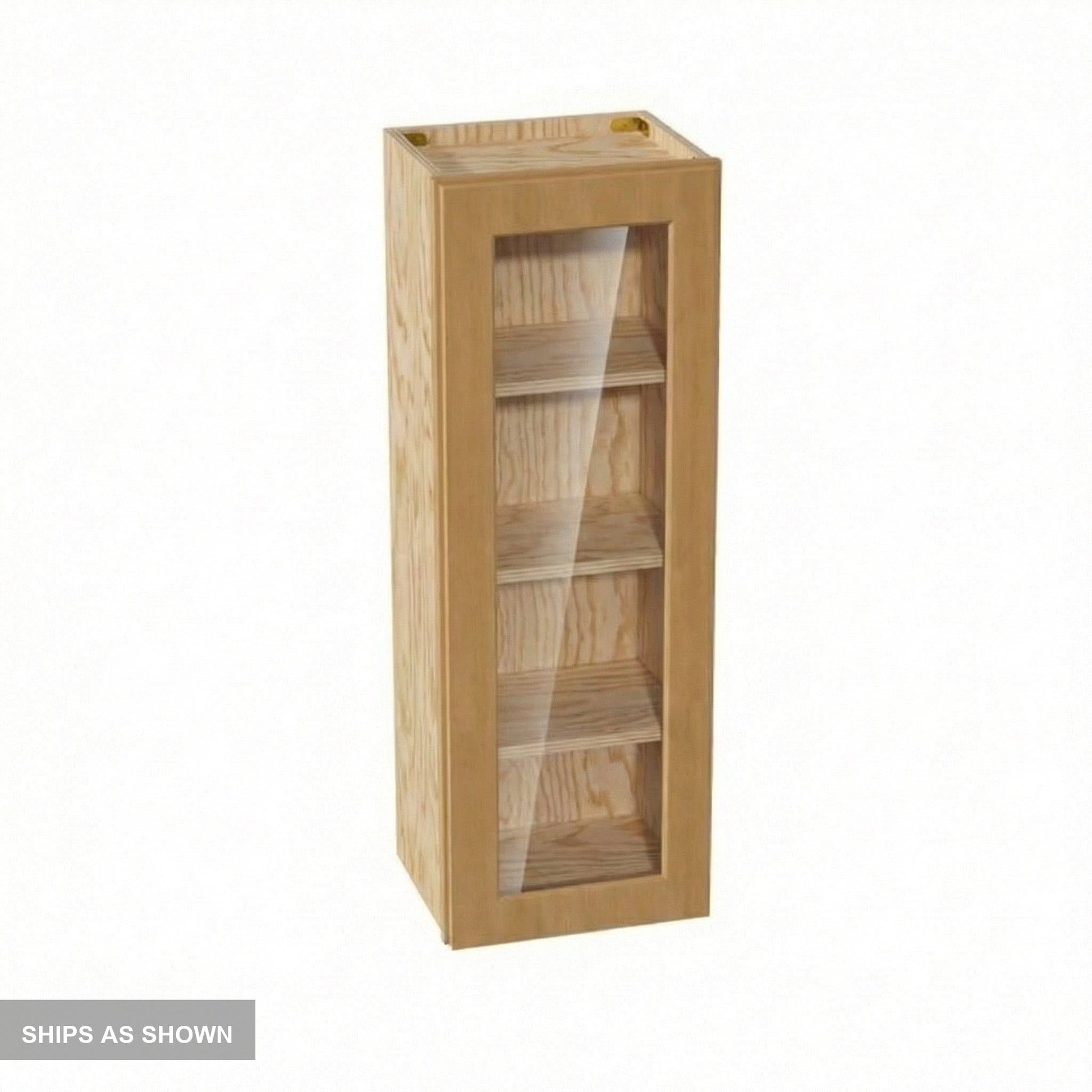 Shaker Glass Door Wall Cabinet 15" (W1542GD) · Ardelle