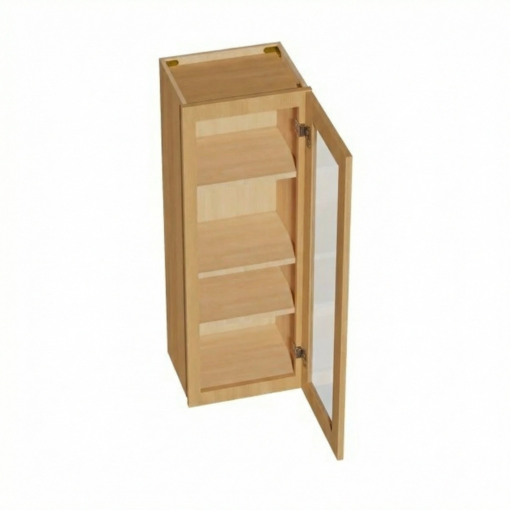 Shaker Glass Door Wall Cabinet 15" (W1542GD) · Ardelle