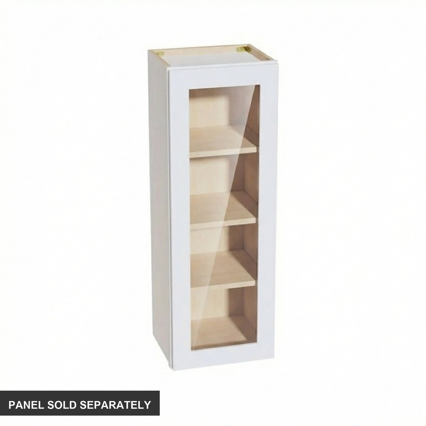 Shaker Glass Door Wall Cabinet 15" (W1542GD) · Ardelle - White - Product