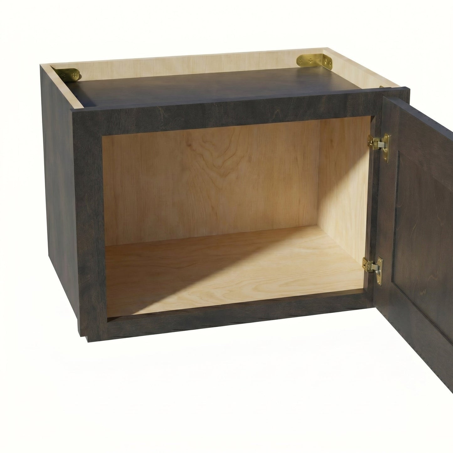 Quik Cabinets W1812 Ardelle Charcoal - Interior