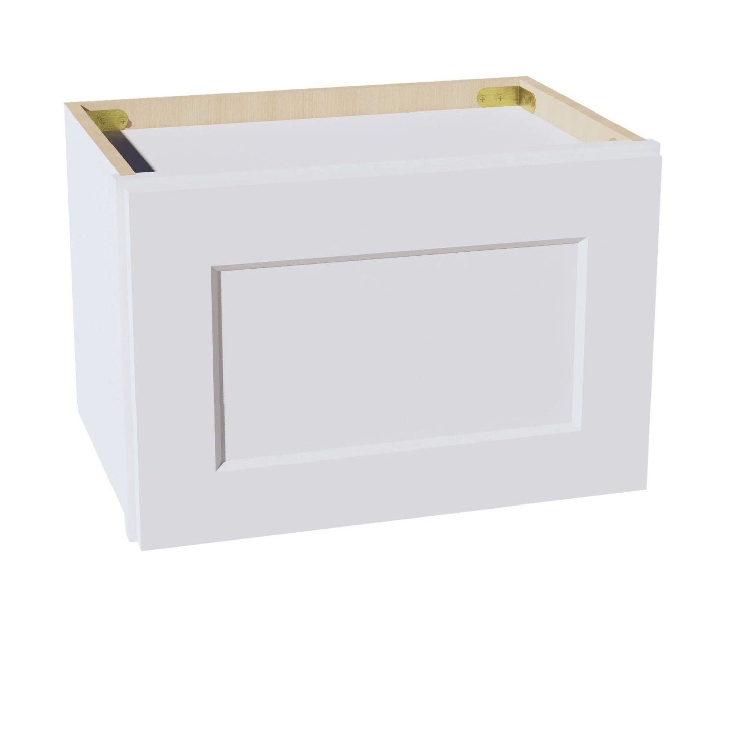 Shaker Bridge Wall Cabinet 18" (W1812) · Ardelle - White - Hero
