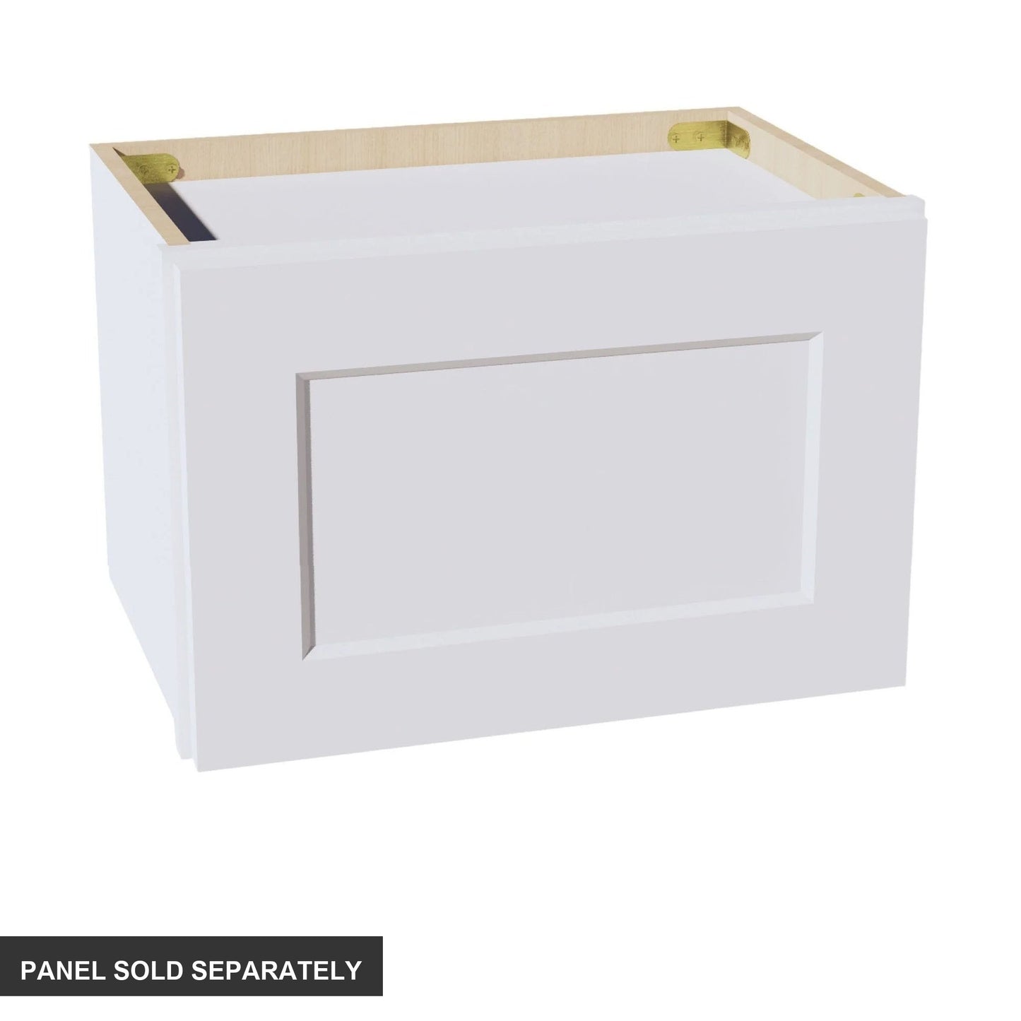 Shaker Bridge Wall Cabinet 18" (W1812) · Ardelle - White - Product