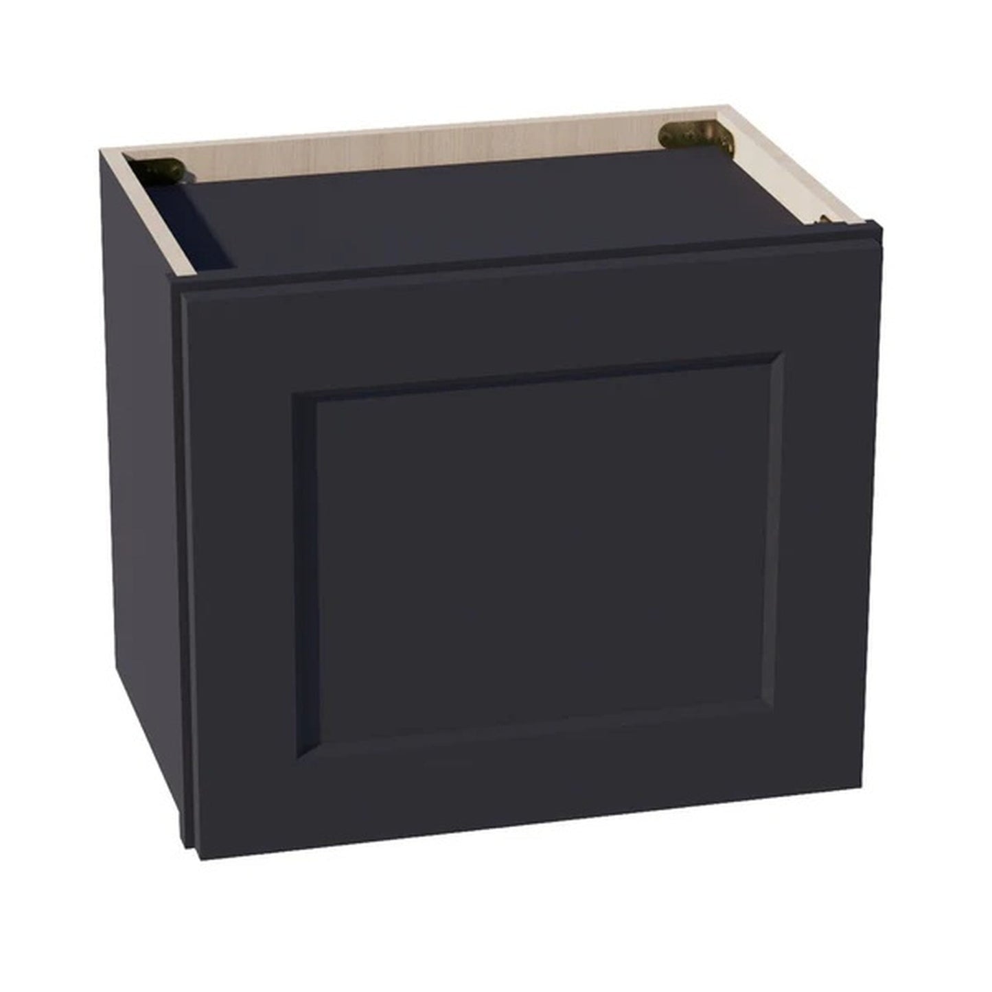 Shaker Bridge Wall Cabinet 18" (W1815) · Ardelle - Ebony - Hero