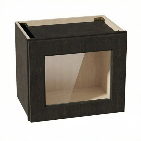Shaker Bridge Wall Cabinet 18" (W1815GD) · Ardelle - Charcoal - Hero
