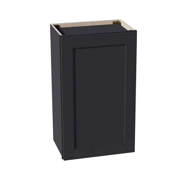 Shaker Wall Cabinet 18" (W1830) · Ardelle - Ebony - Hero
