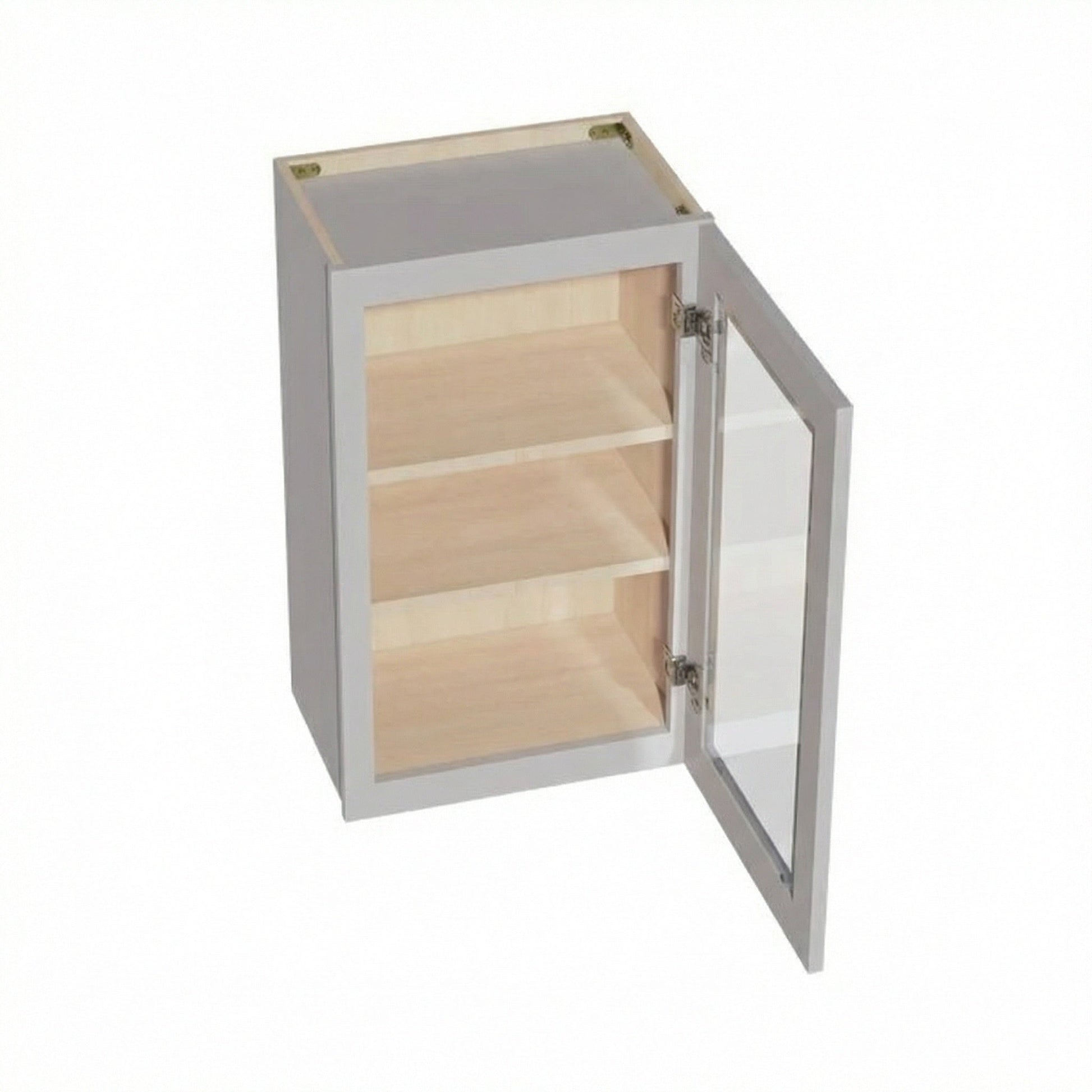 Shaker Glass Door Wall Cabinet 18" (W1830GD) · Ardelle