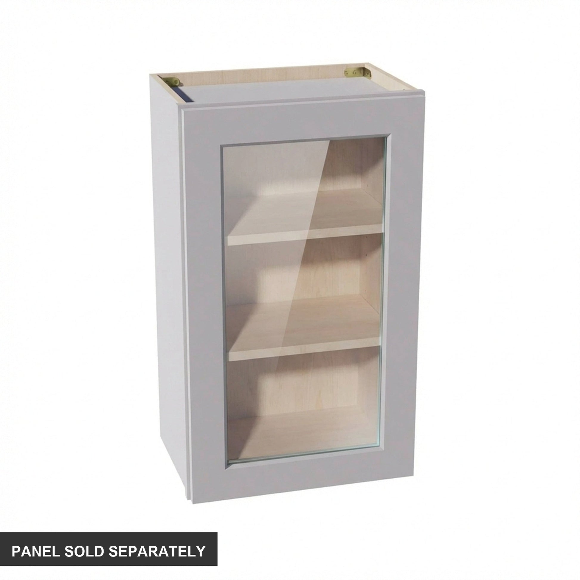Shaker Glass Door Wall Cabinet 18" (W1830GD) · Ardelle