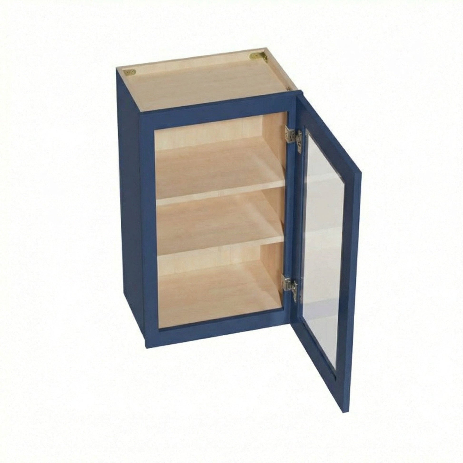 Shaker Glass Door Wall Cabinet 18" (W1830GD) · Ardelle
