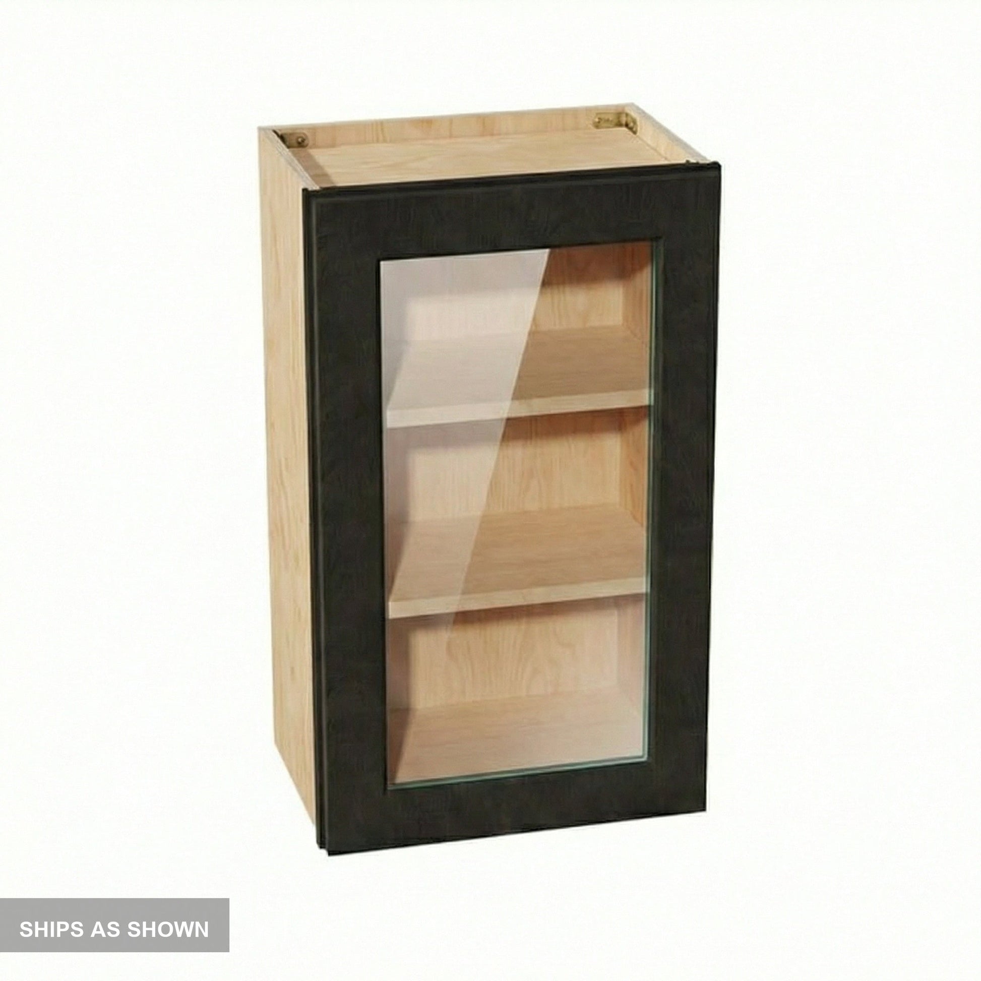 Shaker Glass Door Wall Cabinet 18" (W1830GD) · Ardelle
