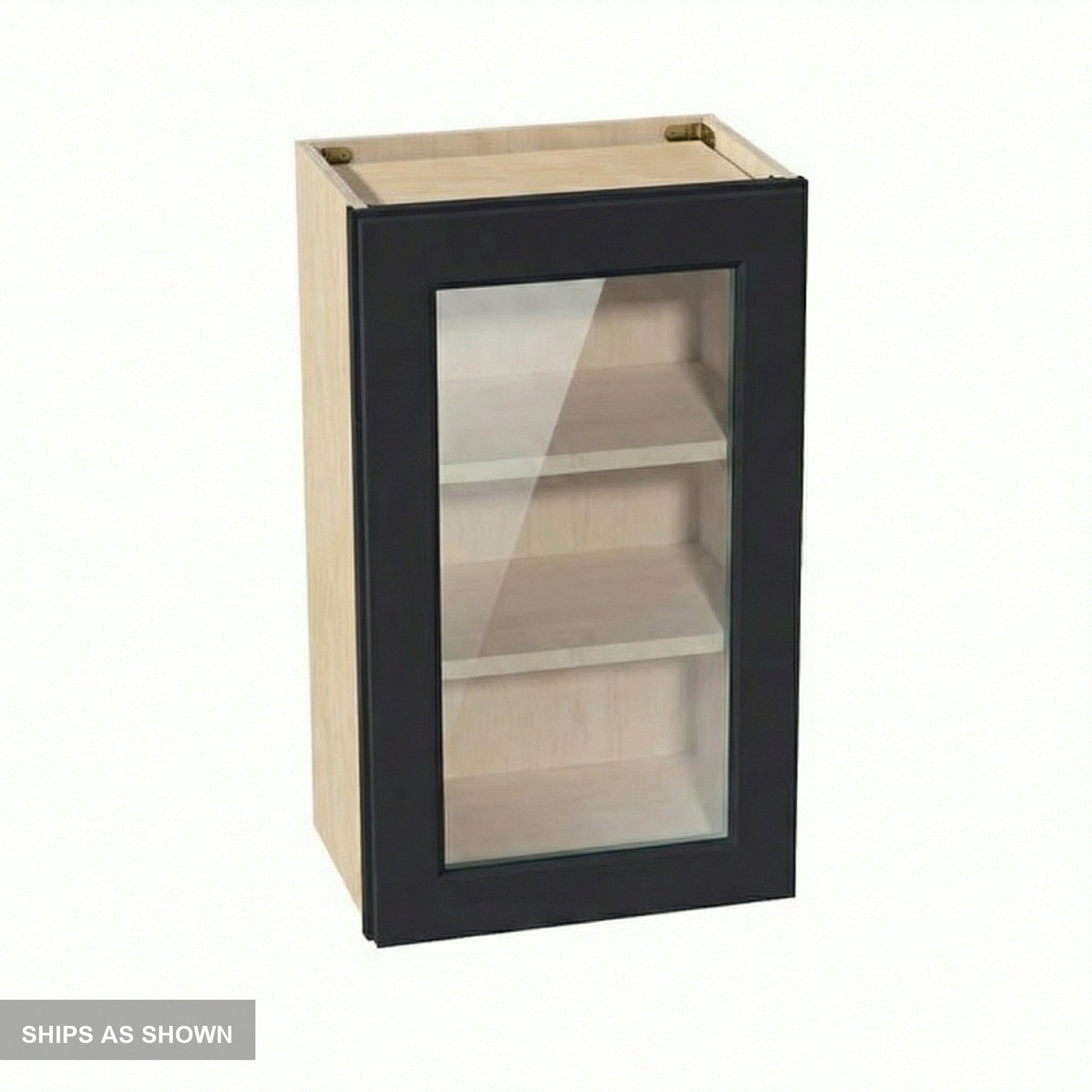Shaker Glass Door Wall Cabinet 18" (W1830GD) · Ardelle
