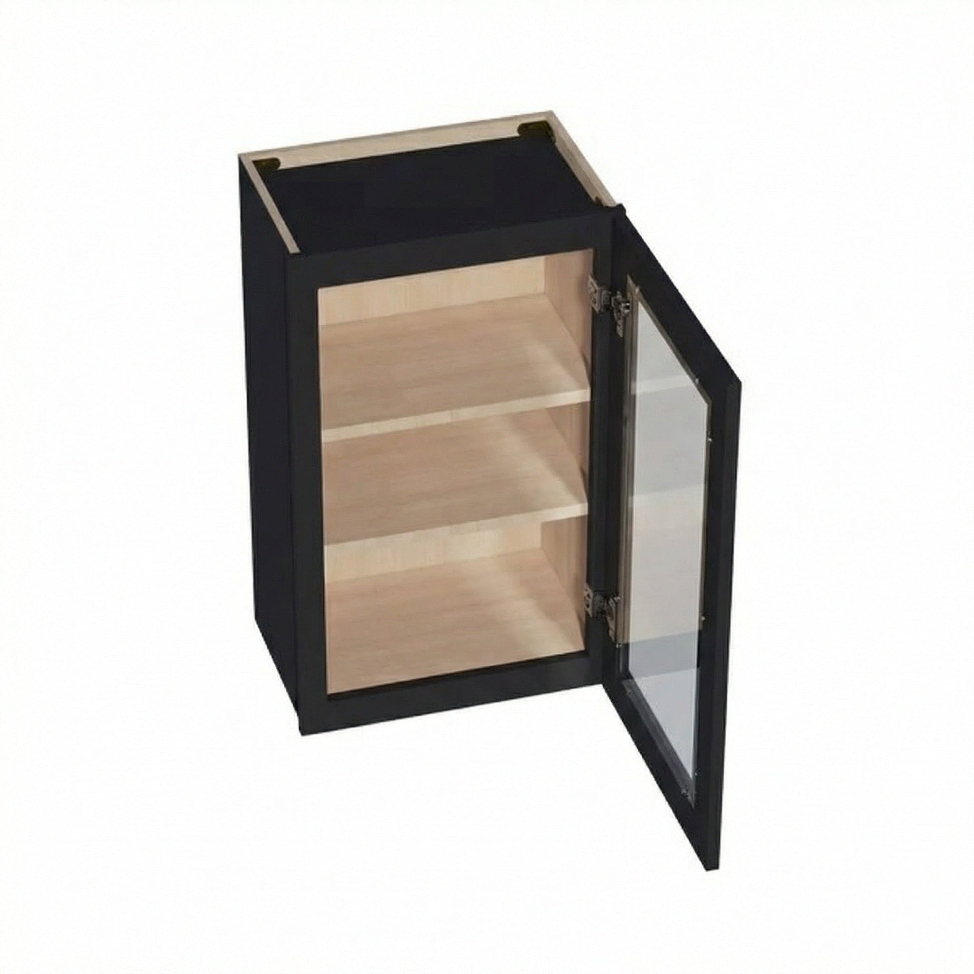 Shaker Glass Door Wall Cabinet 18" (W1830GD) · Ardelle