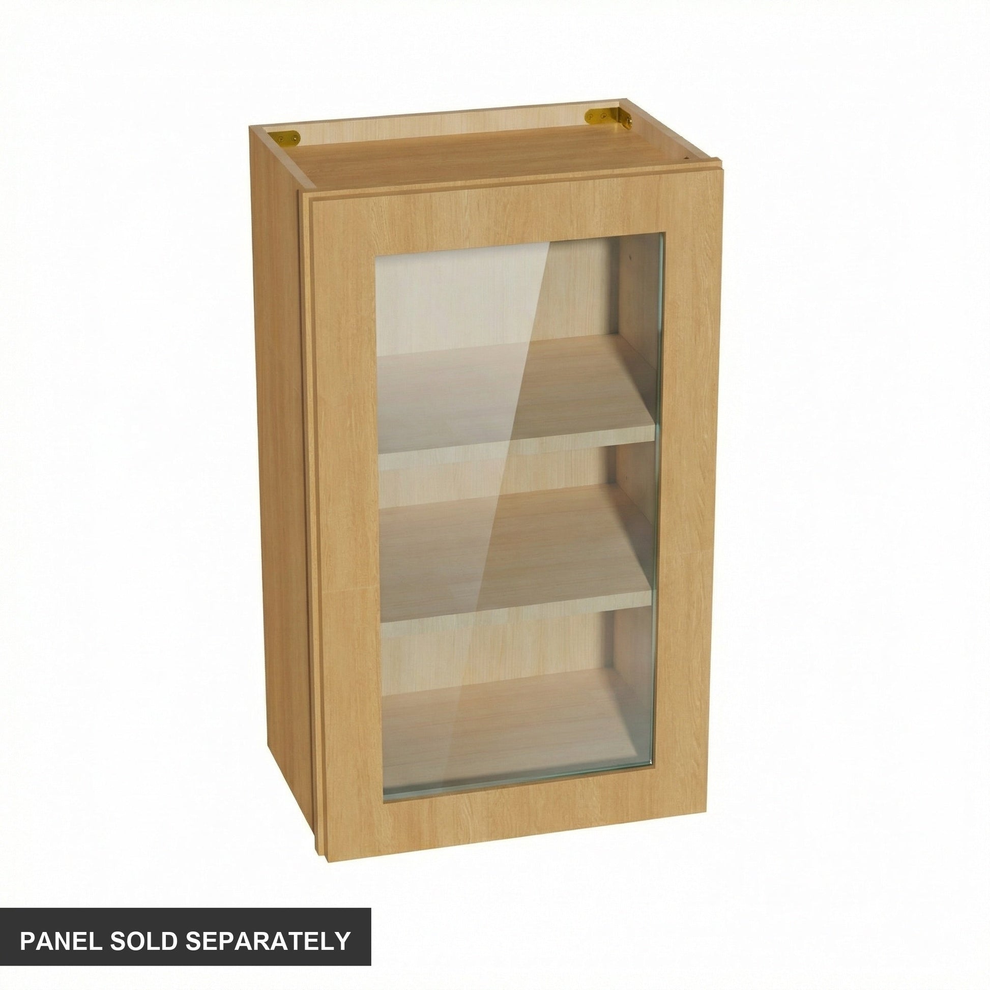 Shaker Glass Door Wall Cabinet 18" (W1830GD) · Ardelle