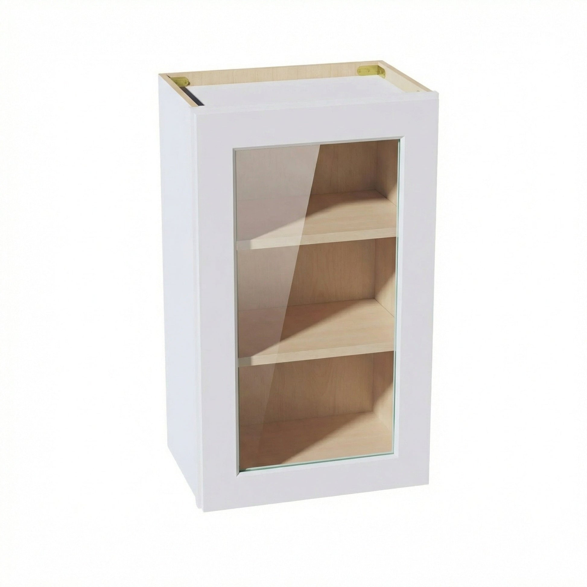 Shaker Glass Door Wall Cabinet 18" (W1830GD) · Ardelle