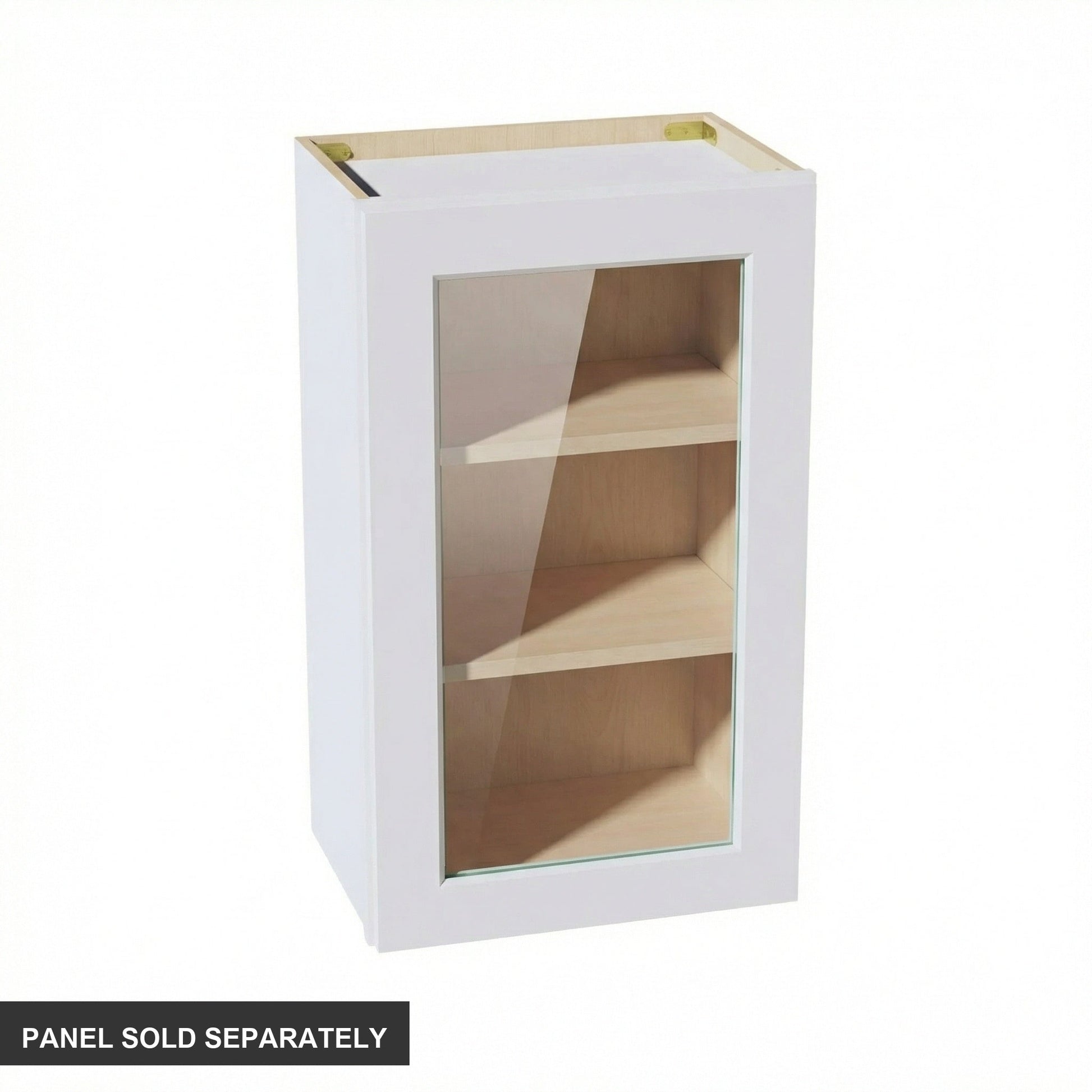 Shaker Glass Door Wall Cabinet 18" (W1830GD) · Ardelle