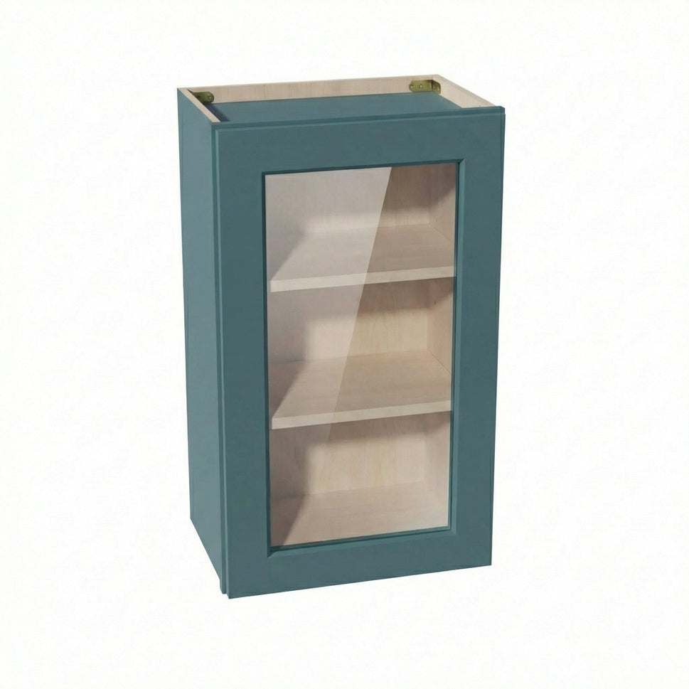 Shaker Glass Door Wall Cabinet 18" (W1830GD) · Tallis