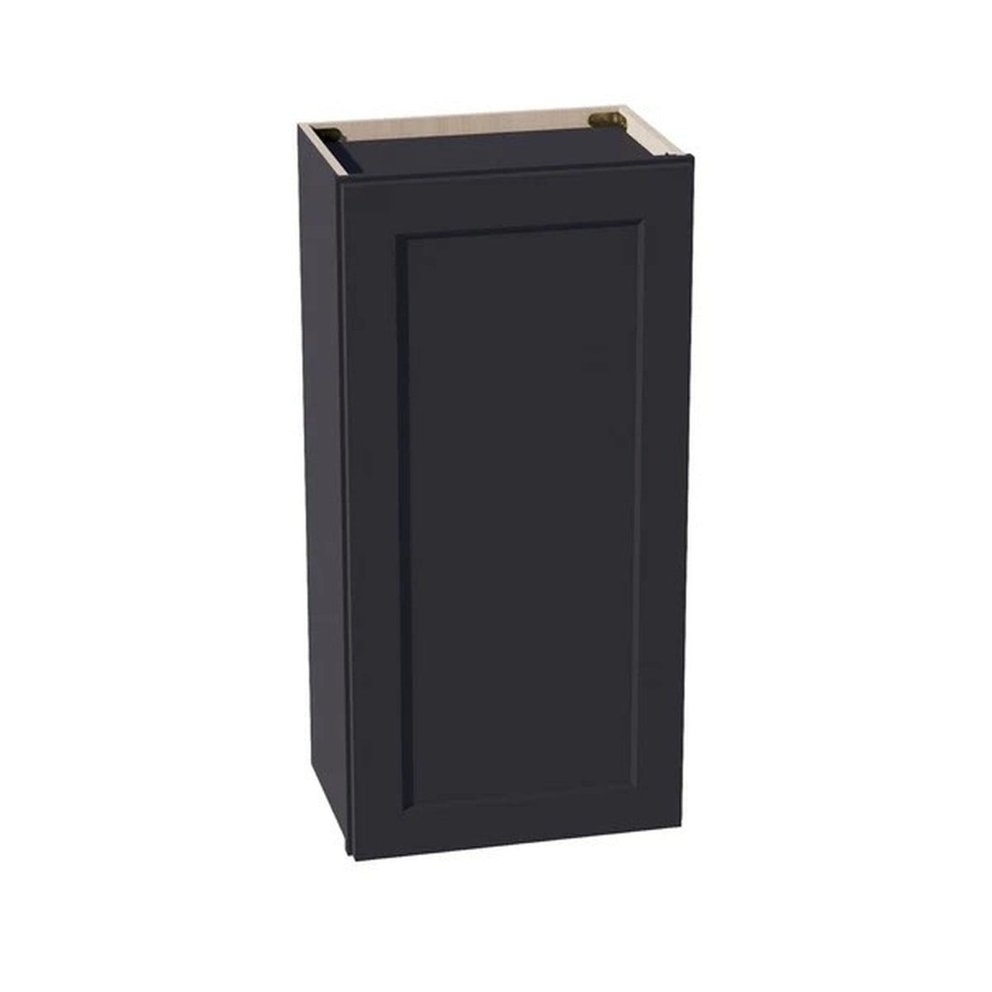 Shaker Wall Cabinet 18" (W1836) · Ardelle - Ebony - Hero