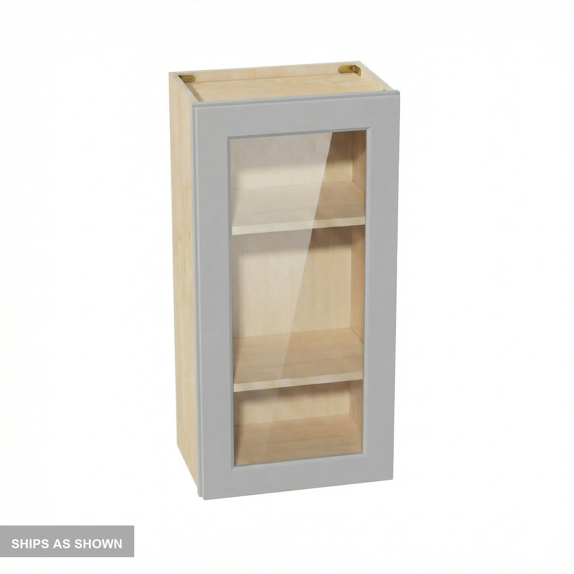 Shaker Glass Door Wall Cabinet 18" (W1836GD) · Ardelle