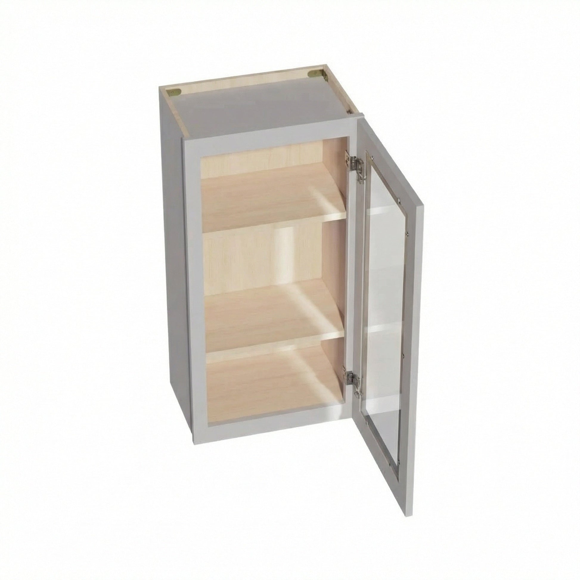 Shaker Glass Door Wall Cabinet 18" (W1836GD) · Ardelle