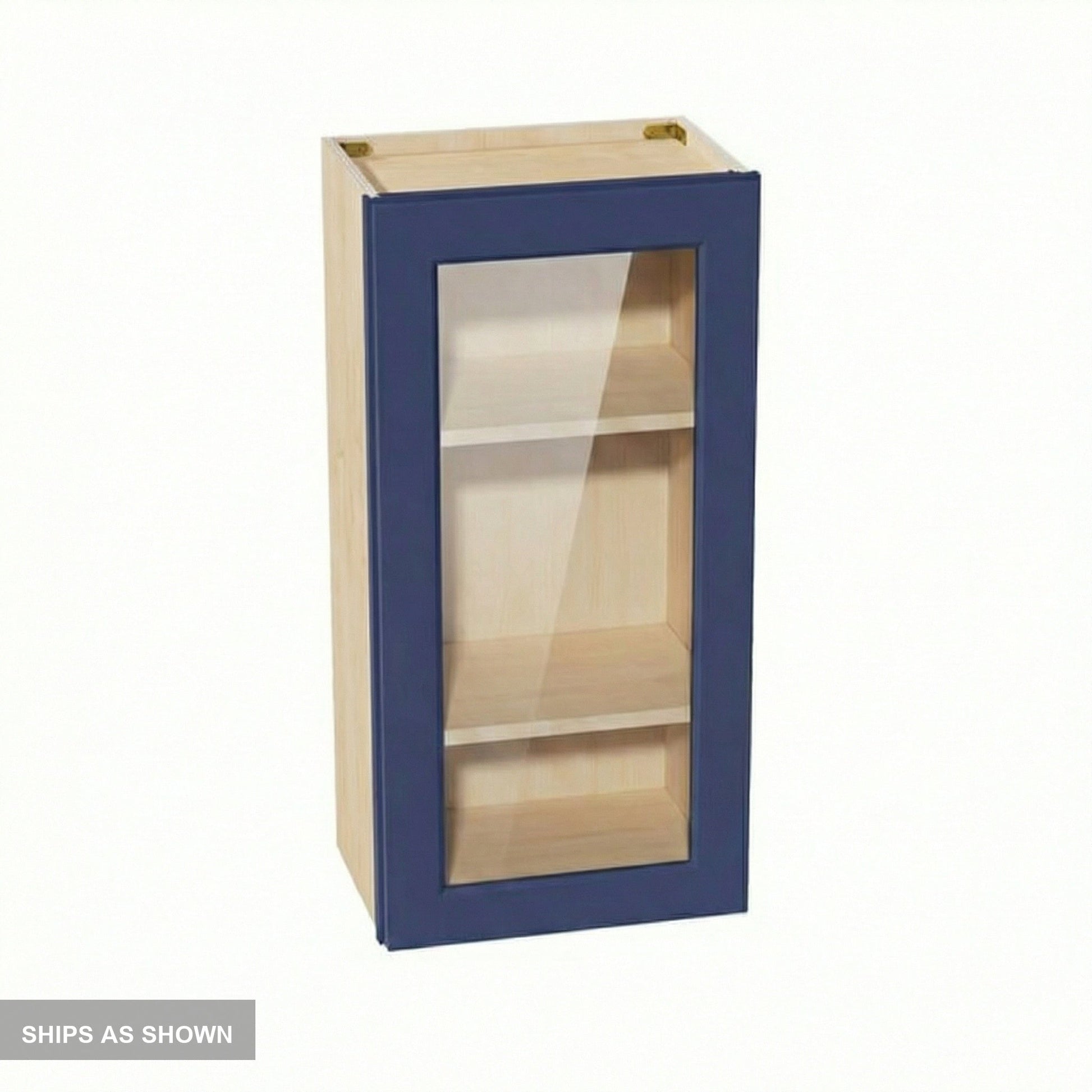 Shaker Glass Door Wall Cabinet 18" (W1836GD) · Ardelle