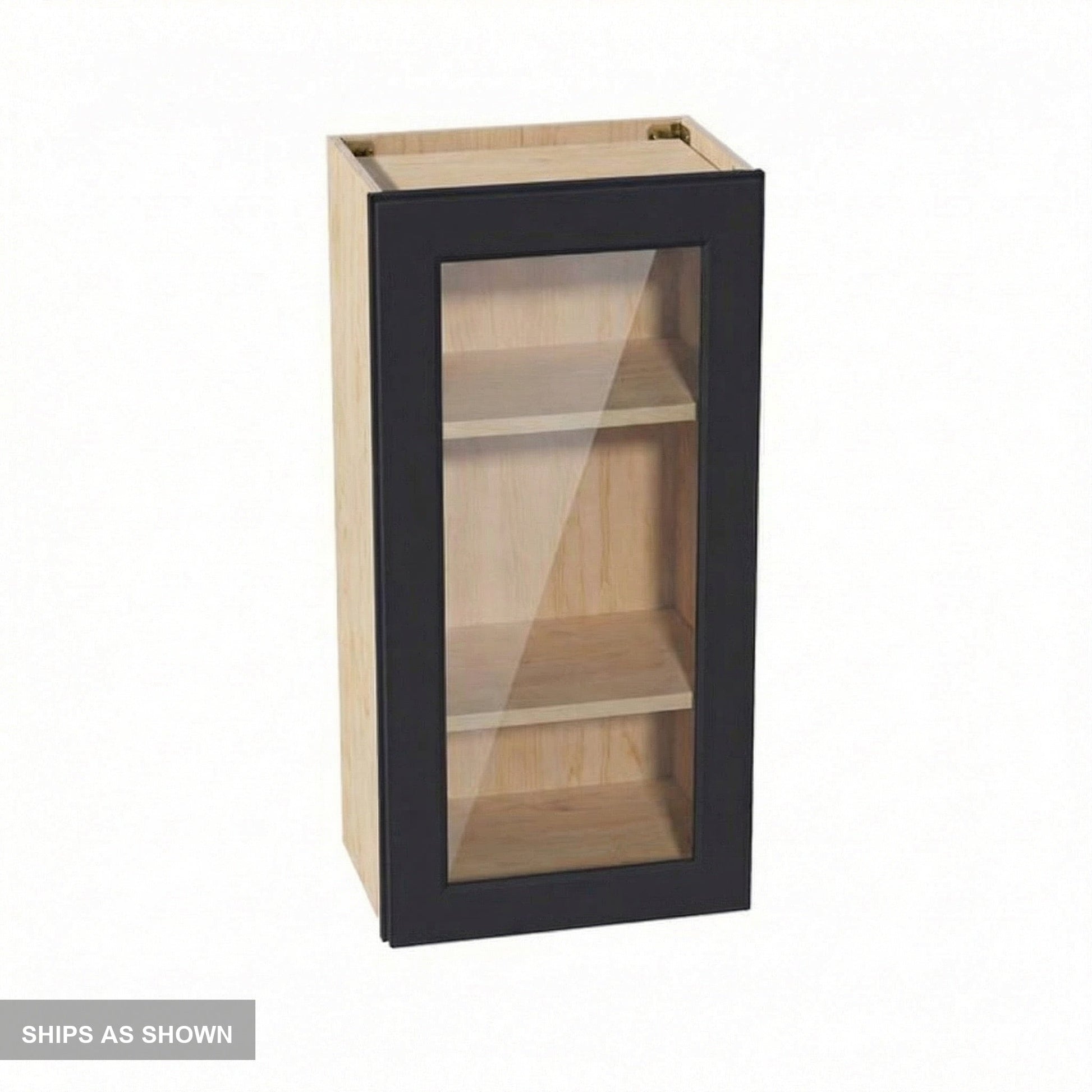 Shaker Glass Door Wall Cabinet 18" (W1836GD) · Ardelle