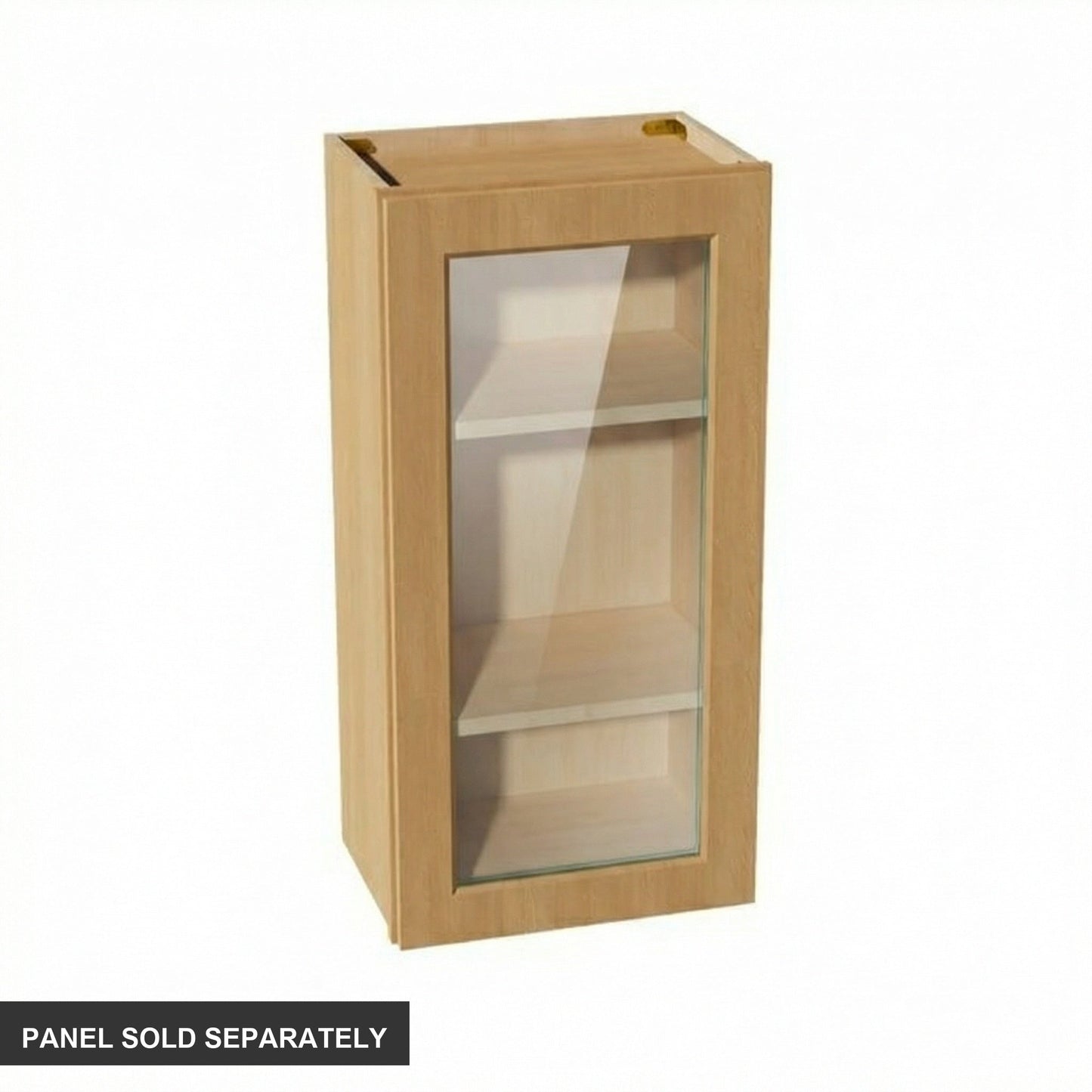 Shaker Glass Door Wall Cabinet 18" (W1836GD) · Ardelle - Timber - Product