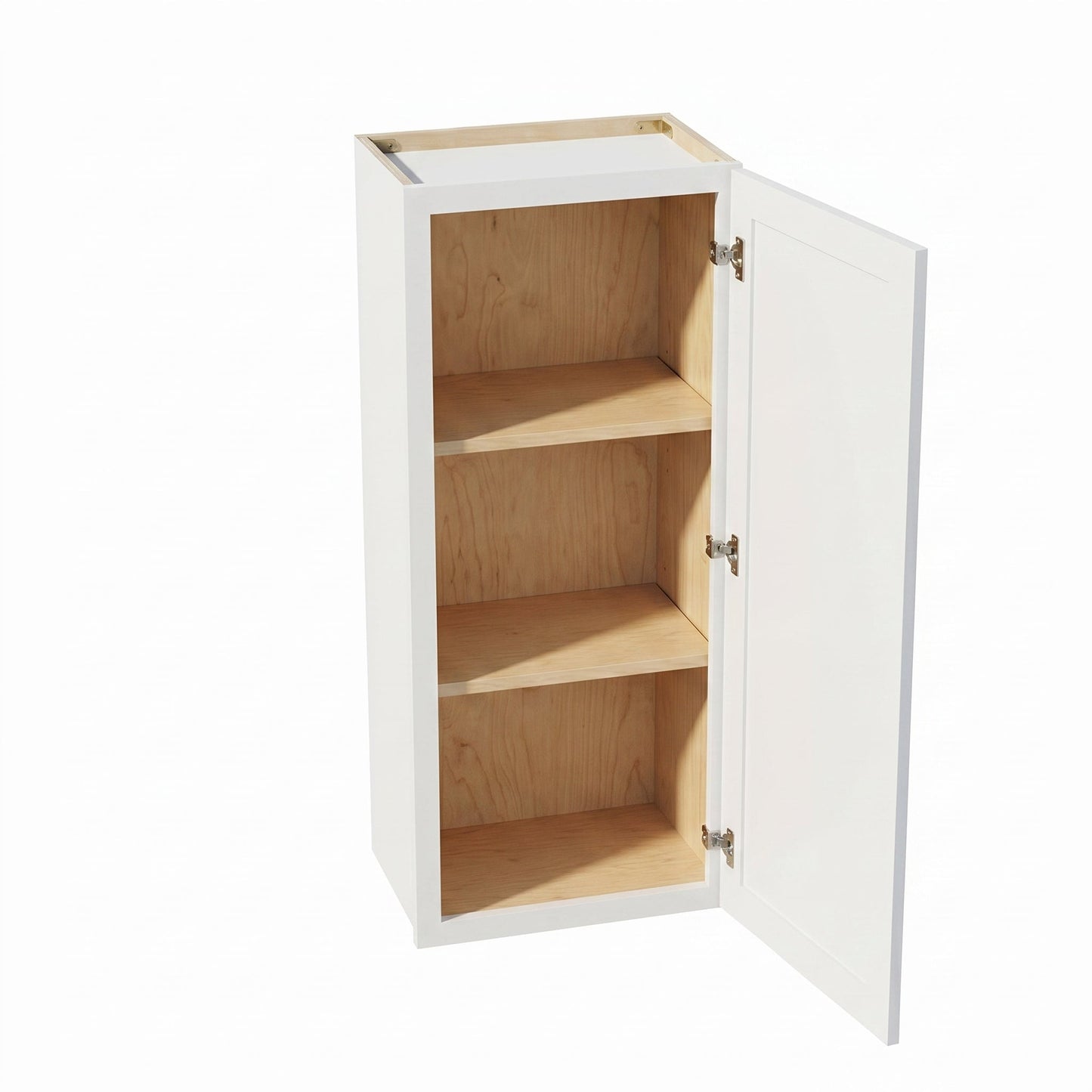 Slim Shaker Wall Cabinet 18" (W1842) · Slim - Frost - Interior