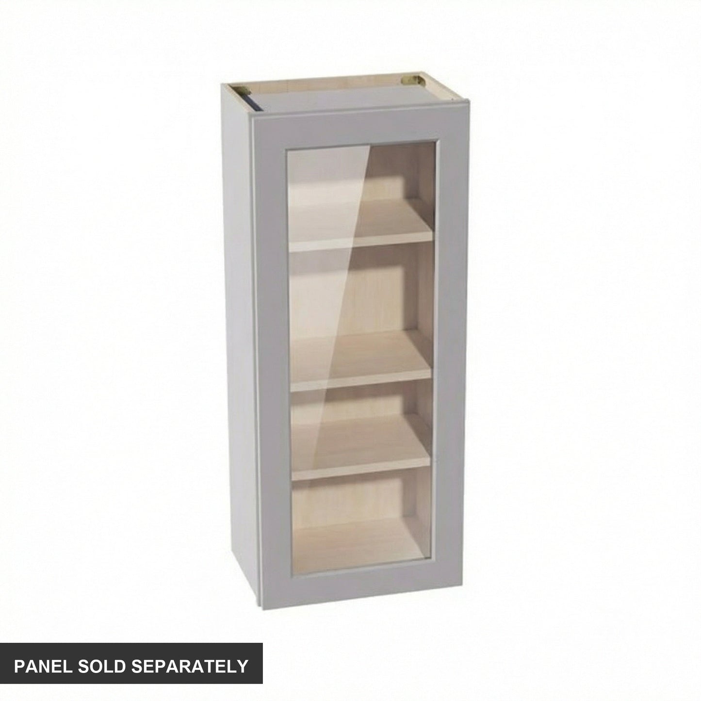 Shaker Glass Door Wall Cabinet 18" (W1842GD) · Ardelle - Ash - Product