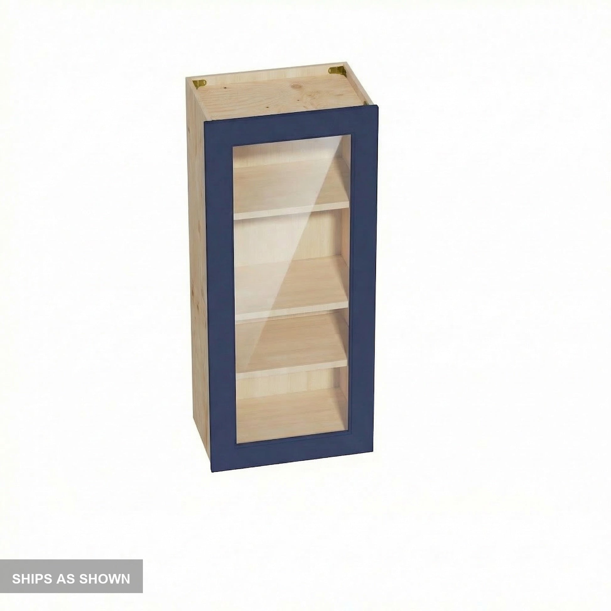 Shaker Glass Door Wall Cabinet 18" (W1842GD) · Ardelle