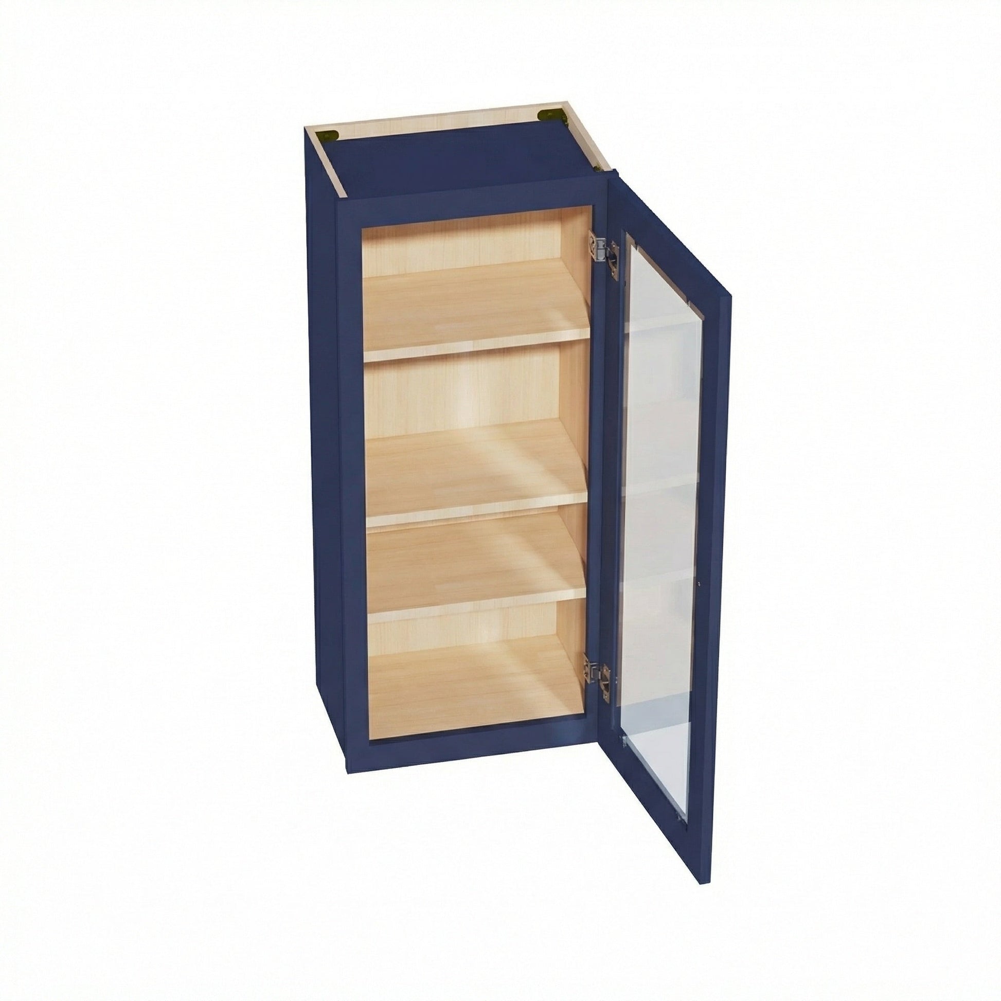 Shaker Glass Door Wall Cabinet 18" (W1842GD) · Ardelle