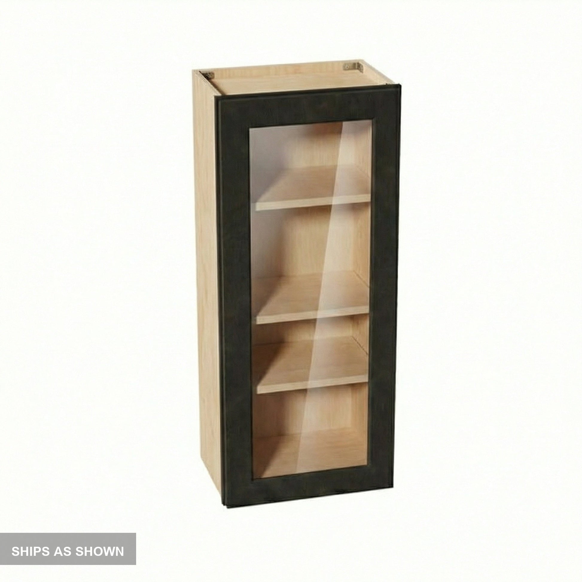 Shaker Glass Door Wall Cabinet 18" (W1842GD) · Ardelle