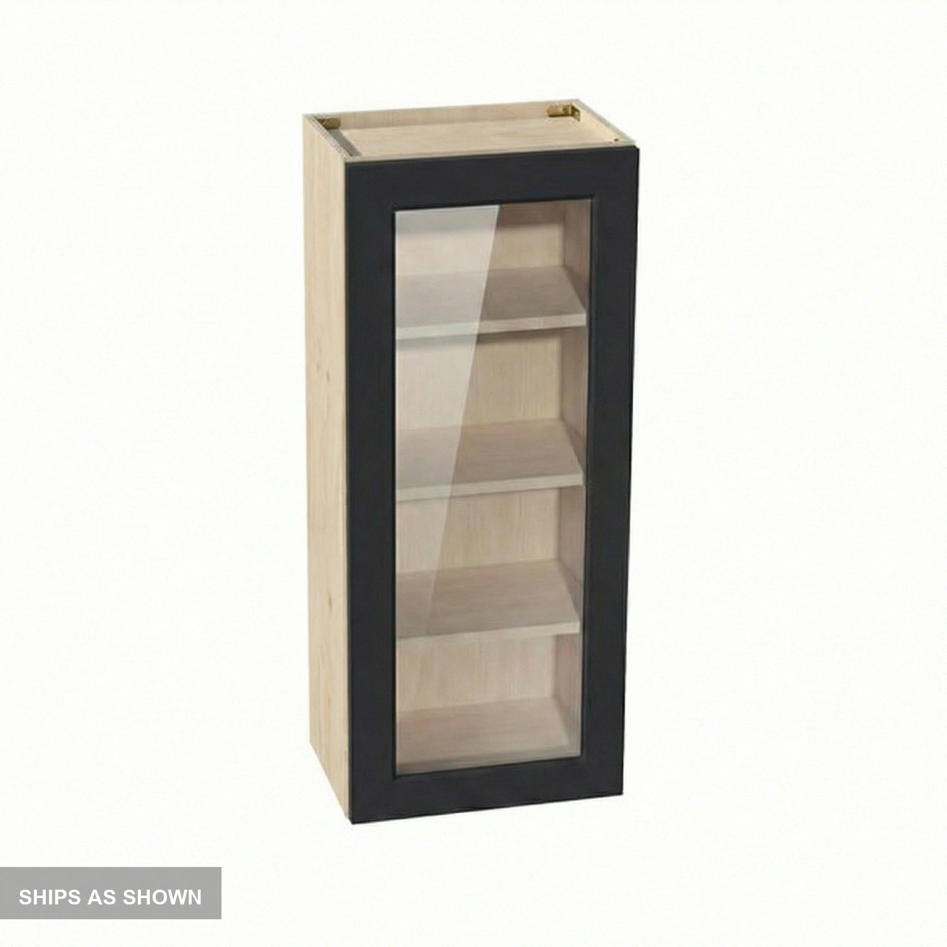Shaker Glass Door Wall Cabinet 18" (W1842GD) · Ardelle