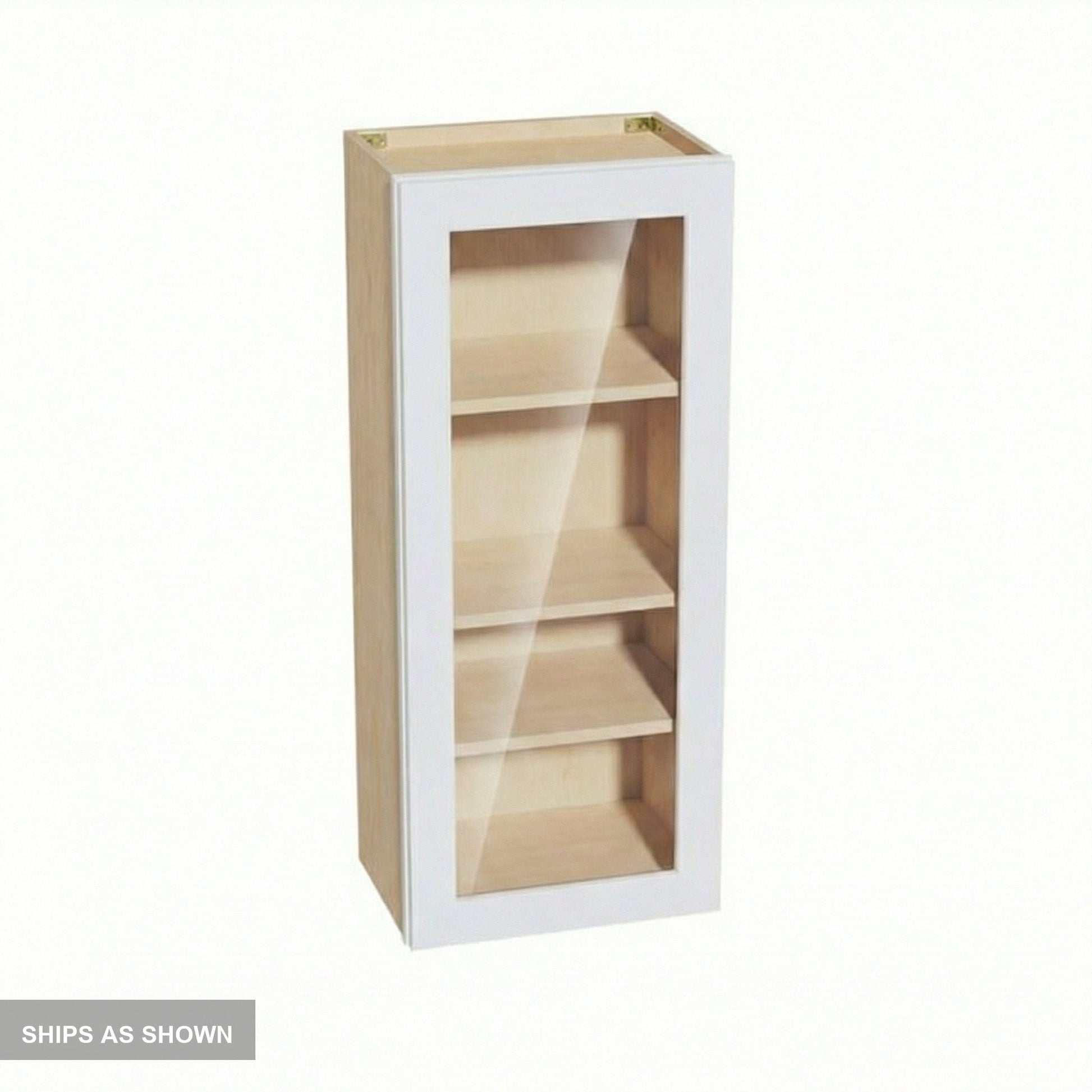 Shaker Glass Door Wall Cabinet 18" (W1842GD) · Ardelle