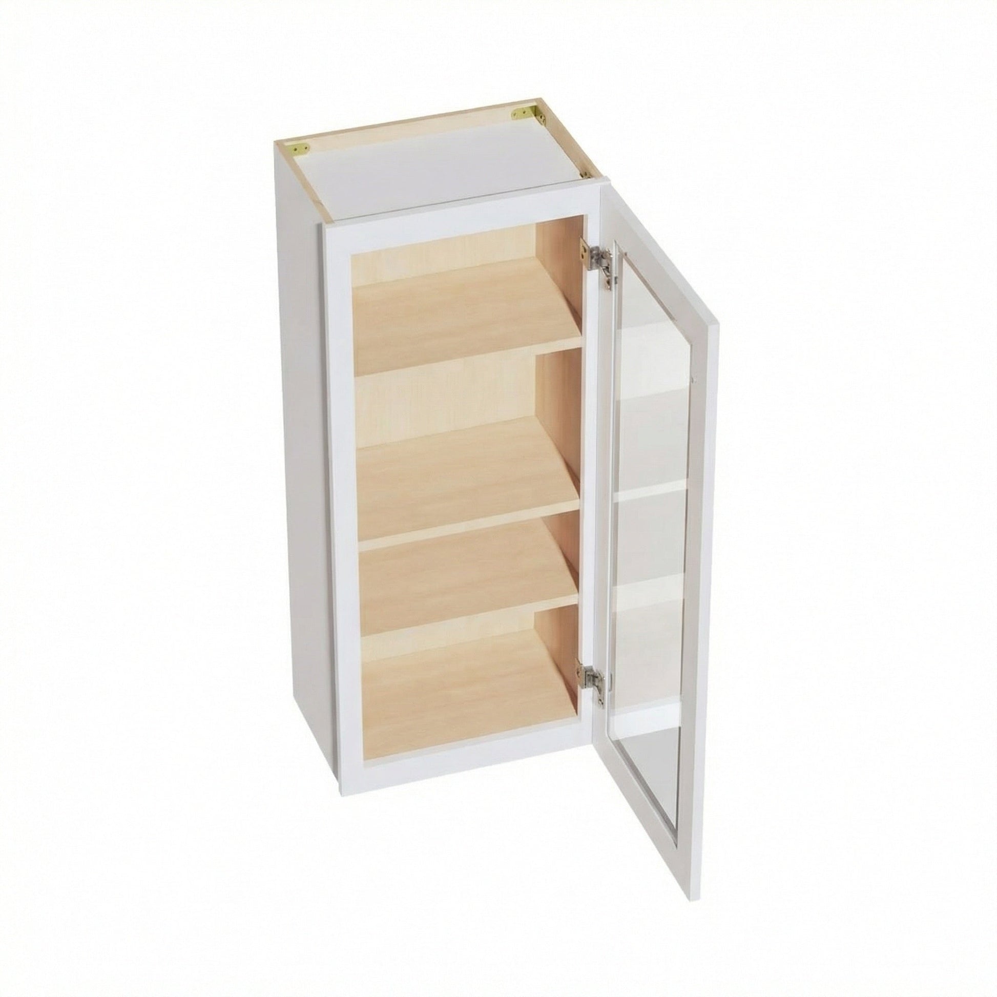 Shaker Glass Door Wall Cabinet 18" (W1842GD) · Ardelle