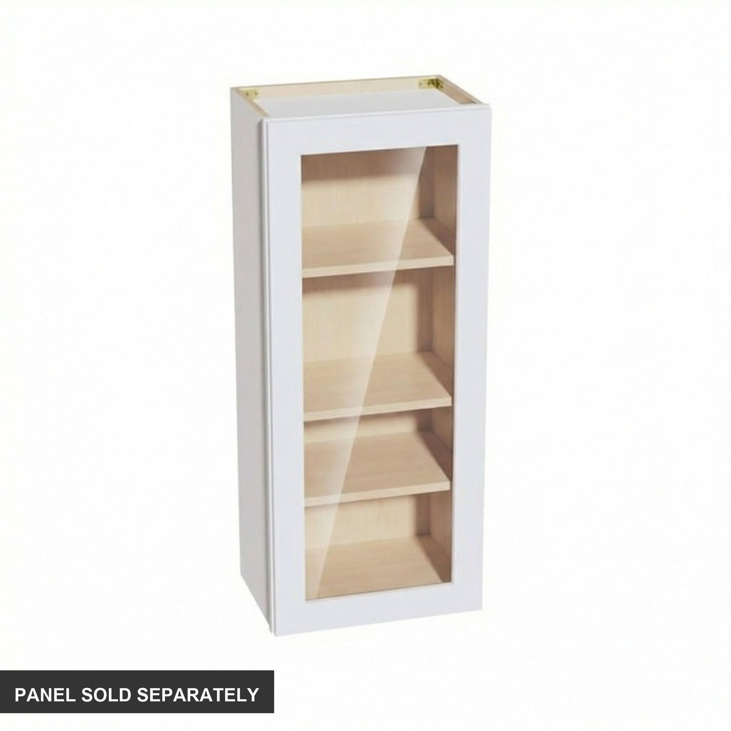 Shaker Glass Door Wall Cabinet 18" (W1842GD) · Ardelle - White - Product