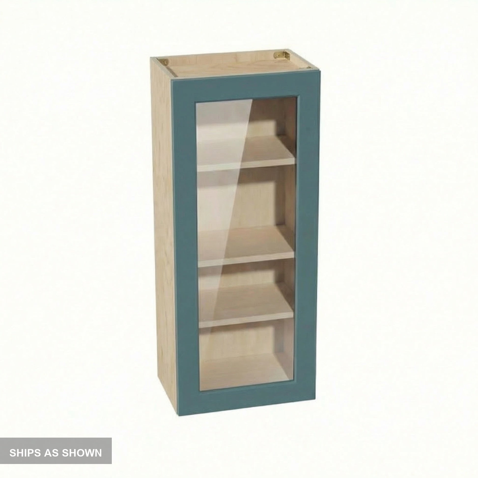 Shaker Glass Door Wall Cabinet 18" (W1842GD) · Tallis